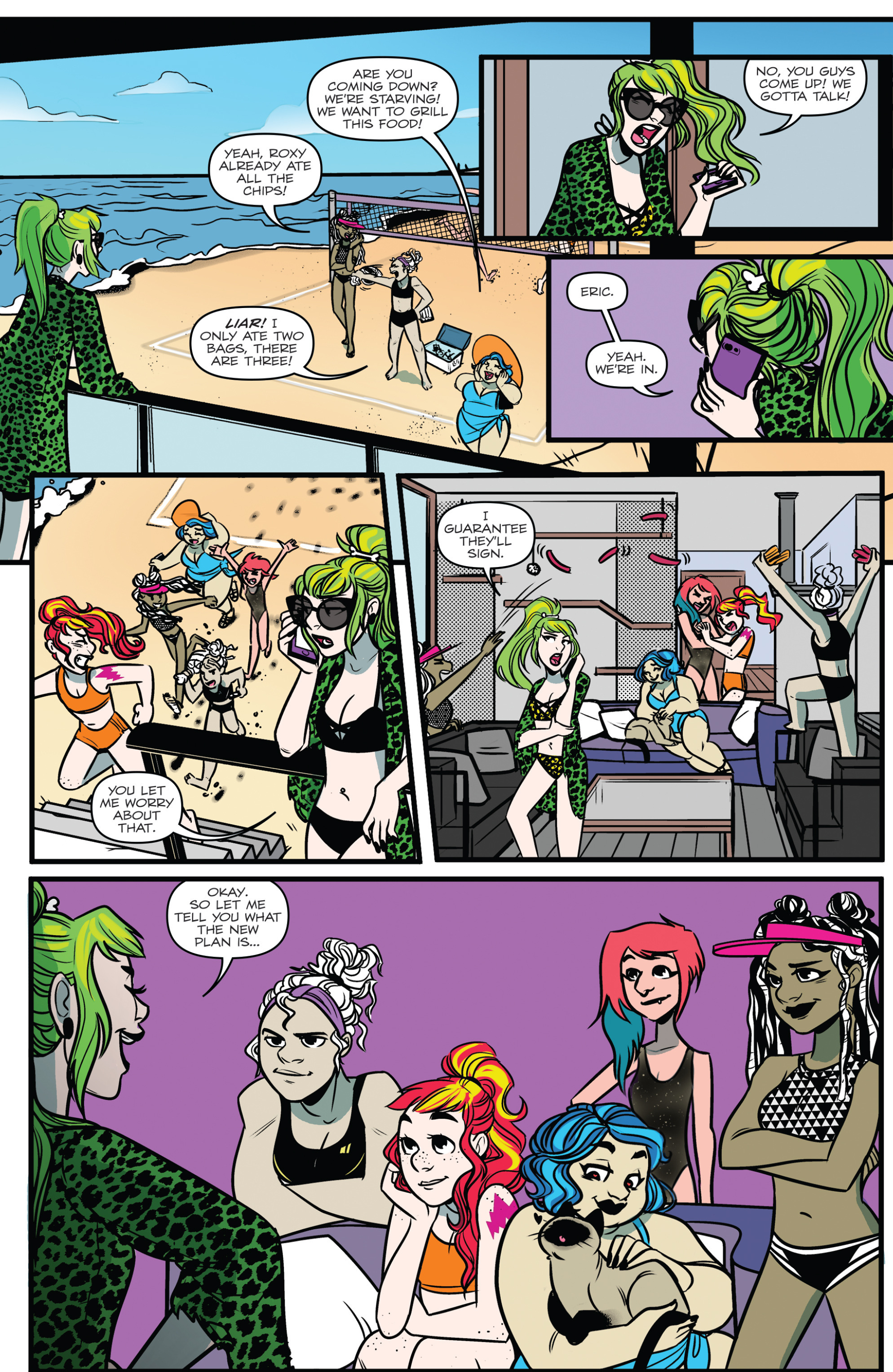 Read online Jem: The Misfits comic -  Issue #1 - 22