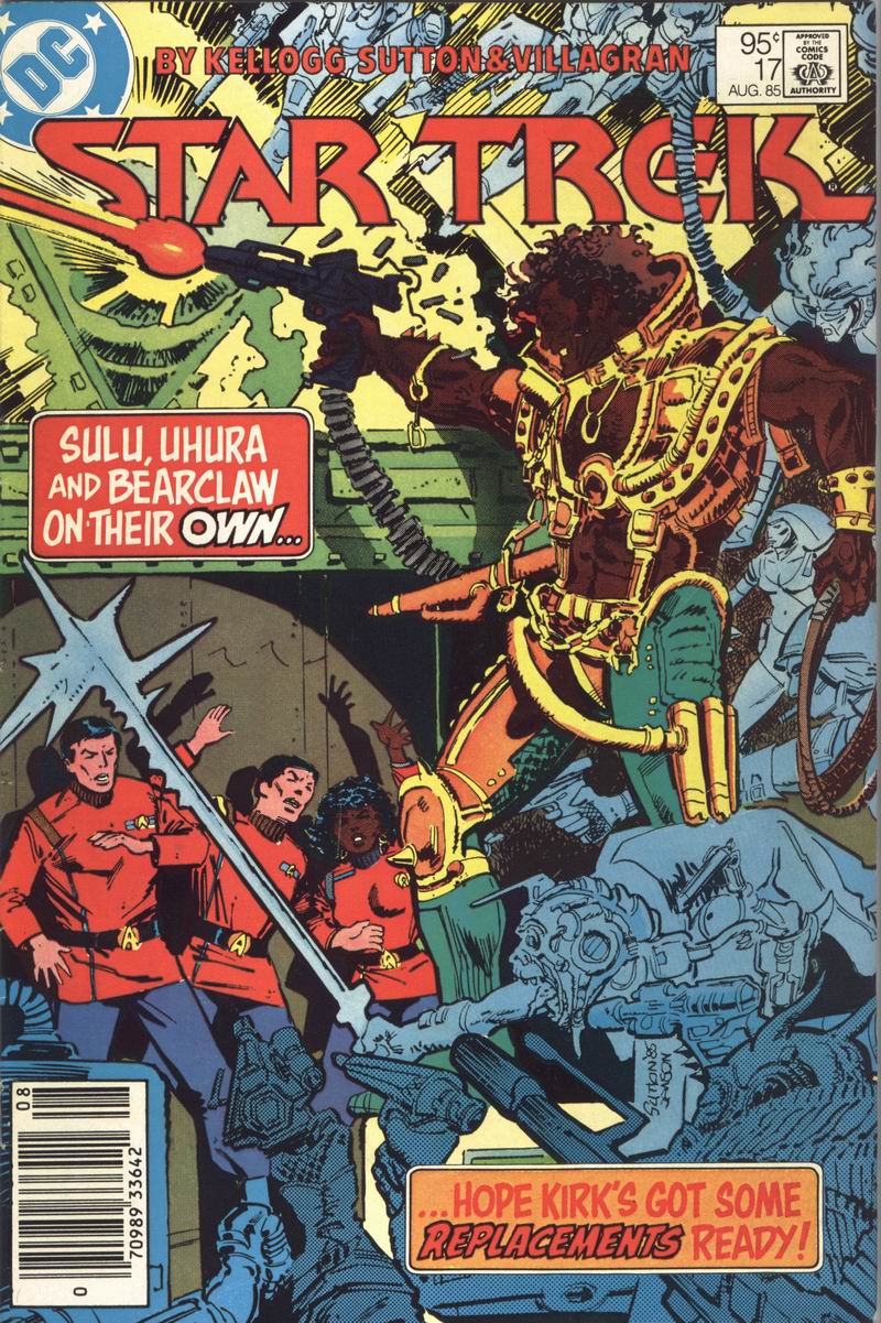 Read online Star Trek (1984) comic -  Issue #17 - 1