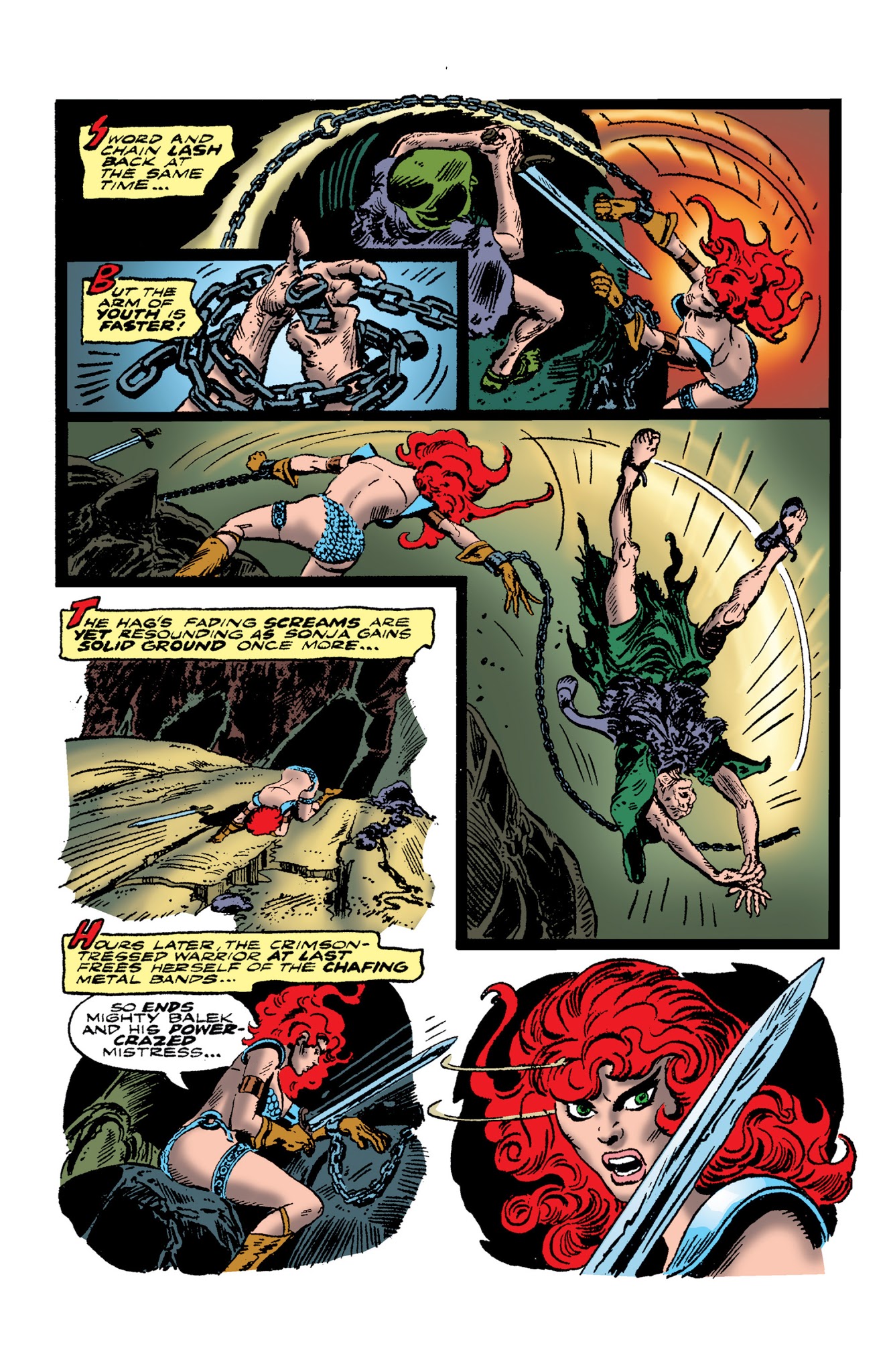 Read online The Adventures of Red Sonja comic -  Issue # TPB 1 - 57