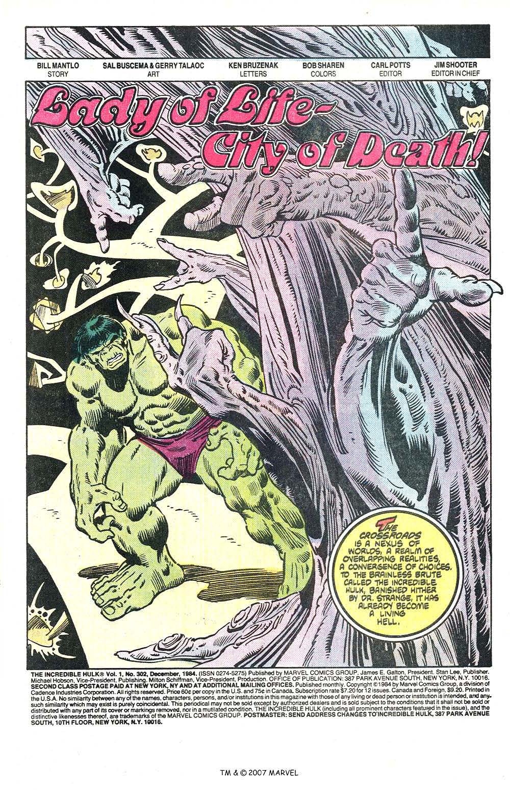 Read online The Incredible Hulk (1968) comic -  Issue #302 - 3