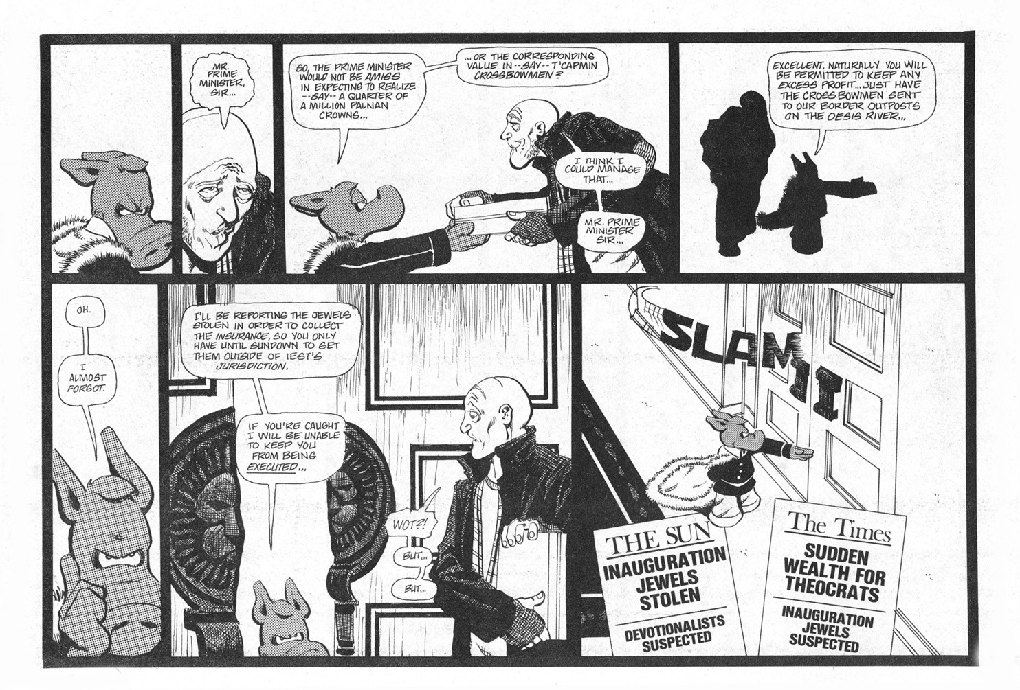 Read online Cerebus comic -  Issue #45 - 7