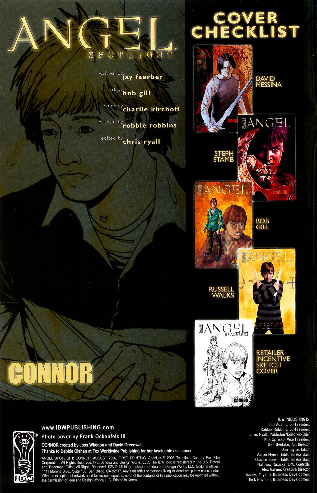 Read online Angel Spotlight comic -  Issue #5 - 2