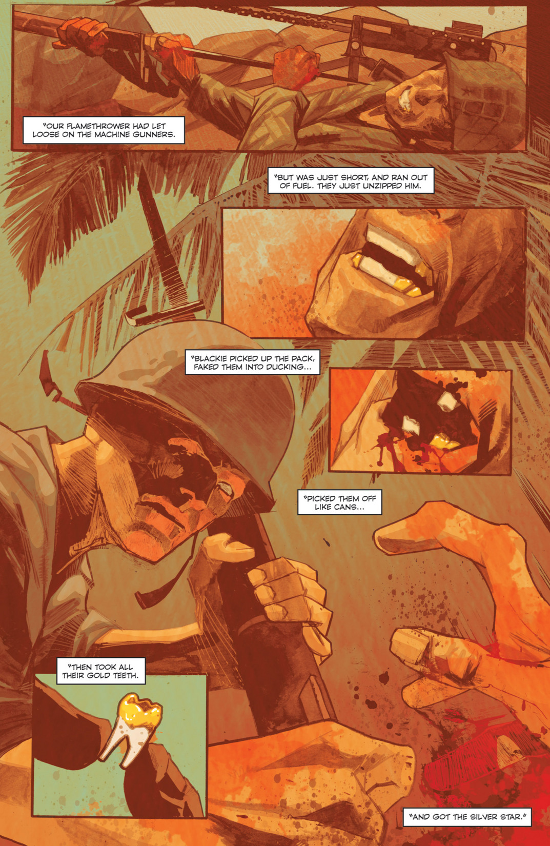 Read online Fever Ridge: A Tale of MacArthur's Jungle War comic -  Issue #4 - 19