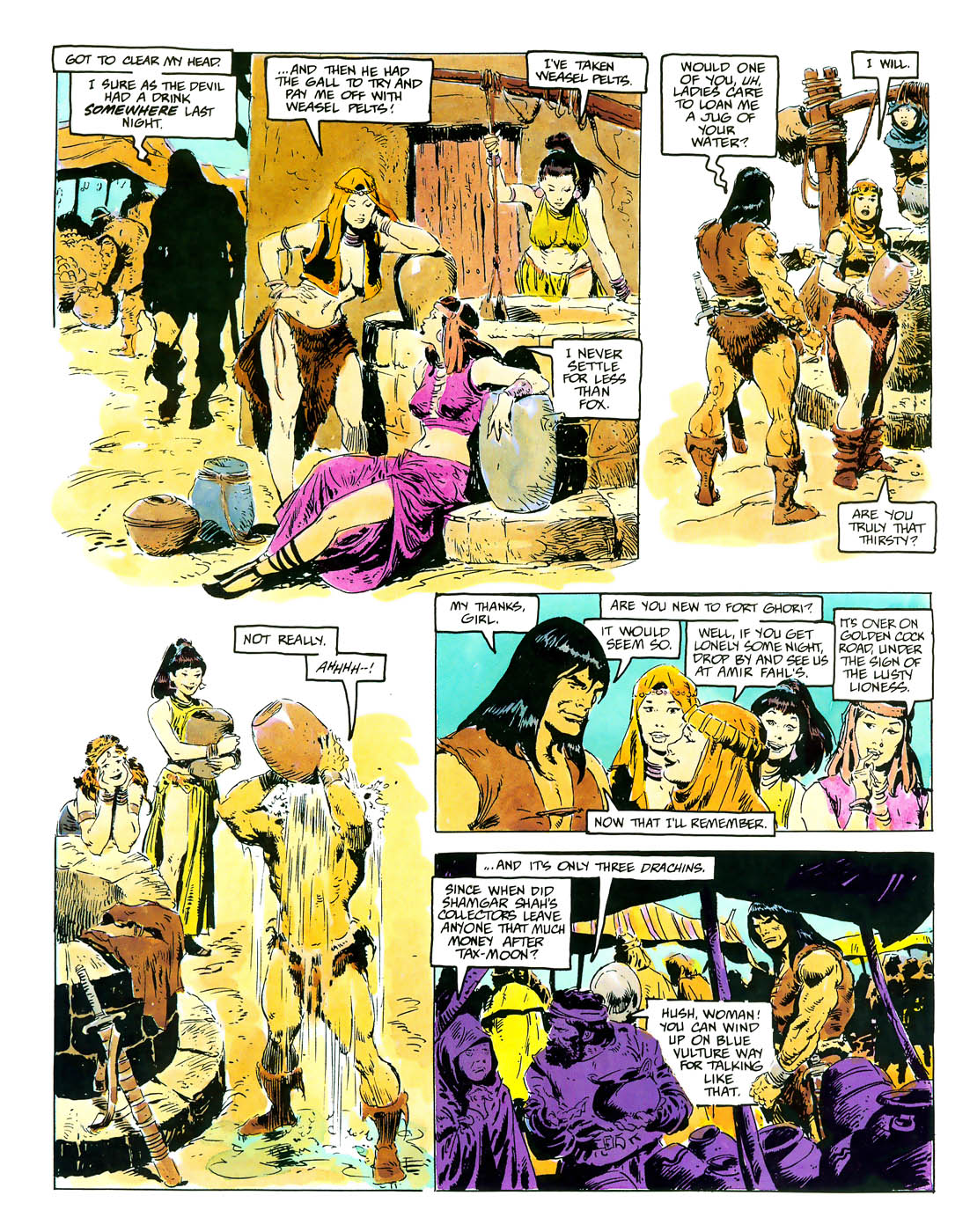 Read online Marvel Graphic Novel comic -  Issue #69 - Conan - The Rogue - 11