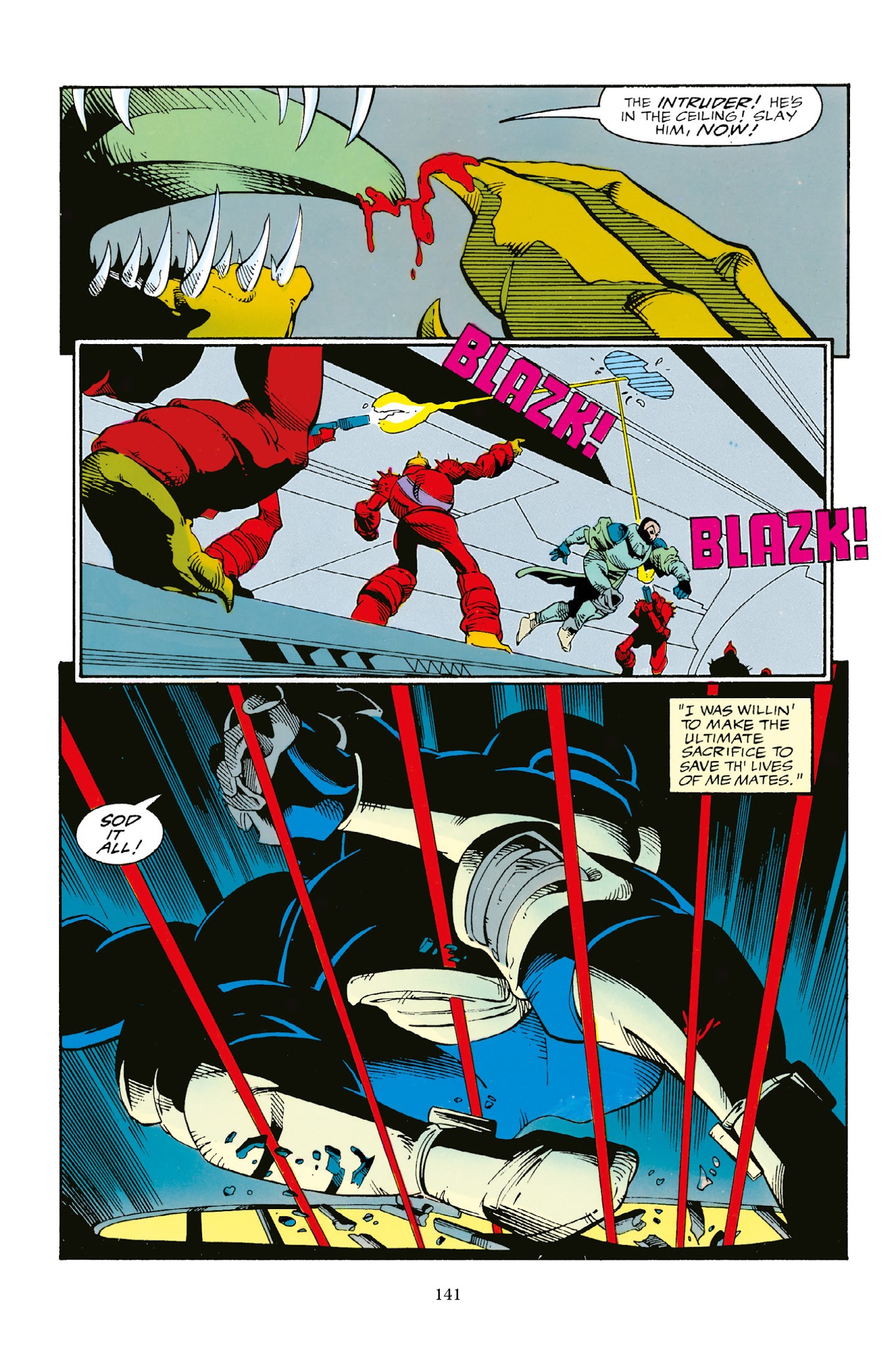 Read online Alien Legion: Dead and Buried comic -  Issue # TPB - 140