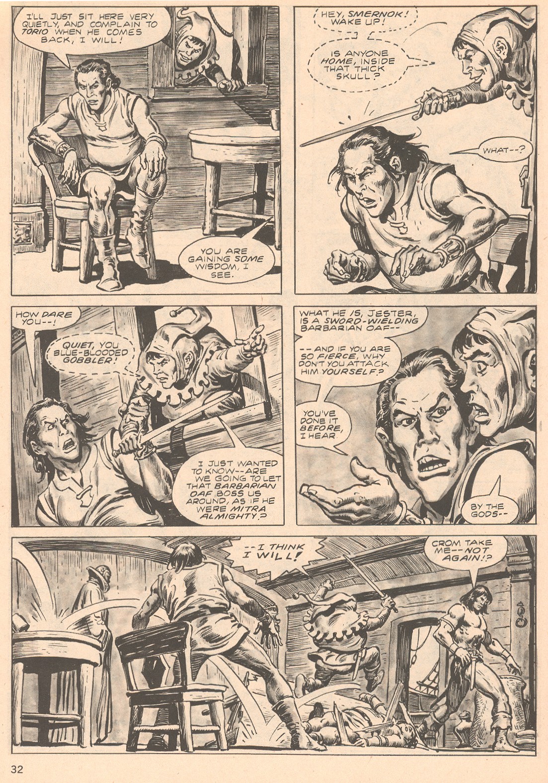 Read online The Savage Sword Of Conan comic -  Issue #66 - 32