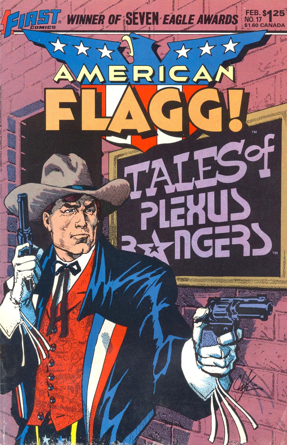 Read online American Flagg! comic -  Issue #17 - 1
