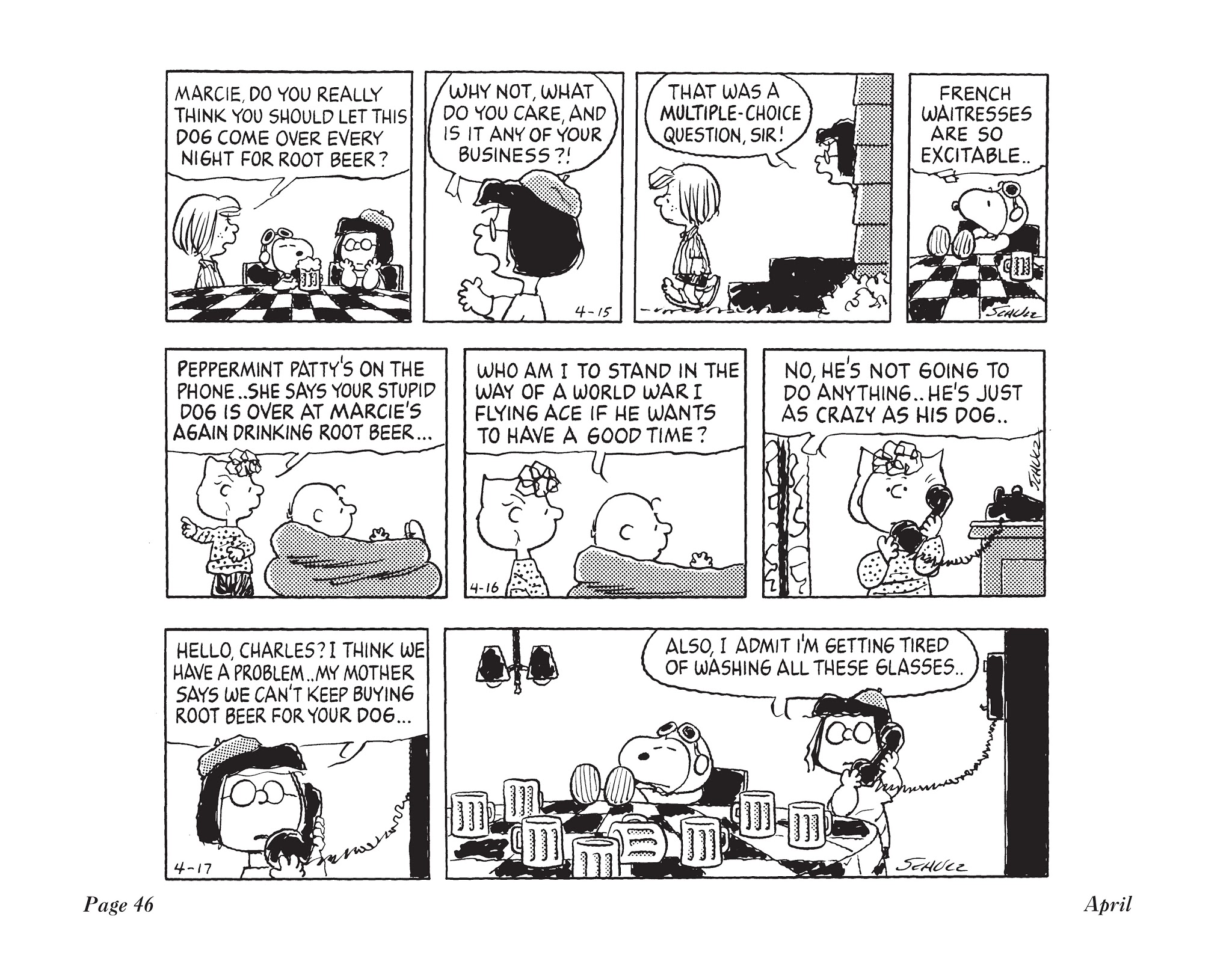 Read online The Complete Peanuts comic -  Issue # TPB 21 - 60