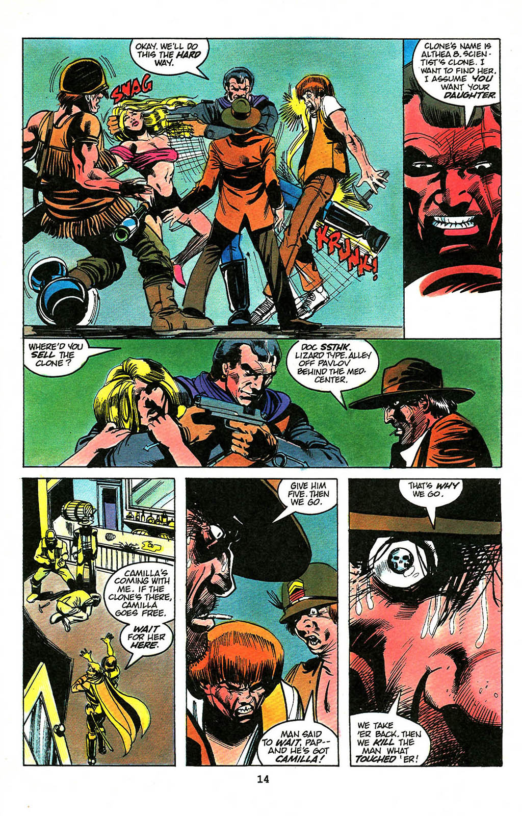 Read online Grimjack comic -  Issue #43 - 18