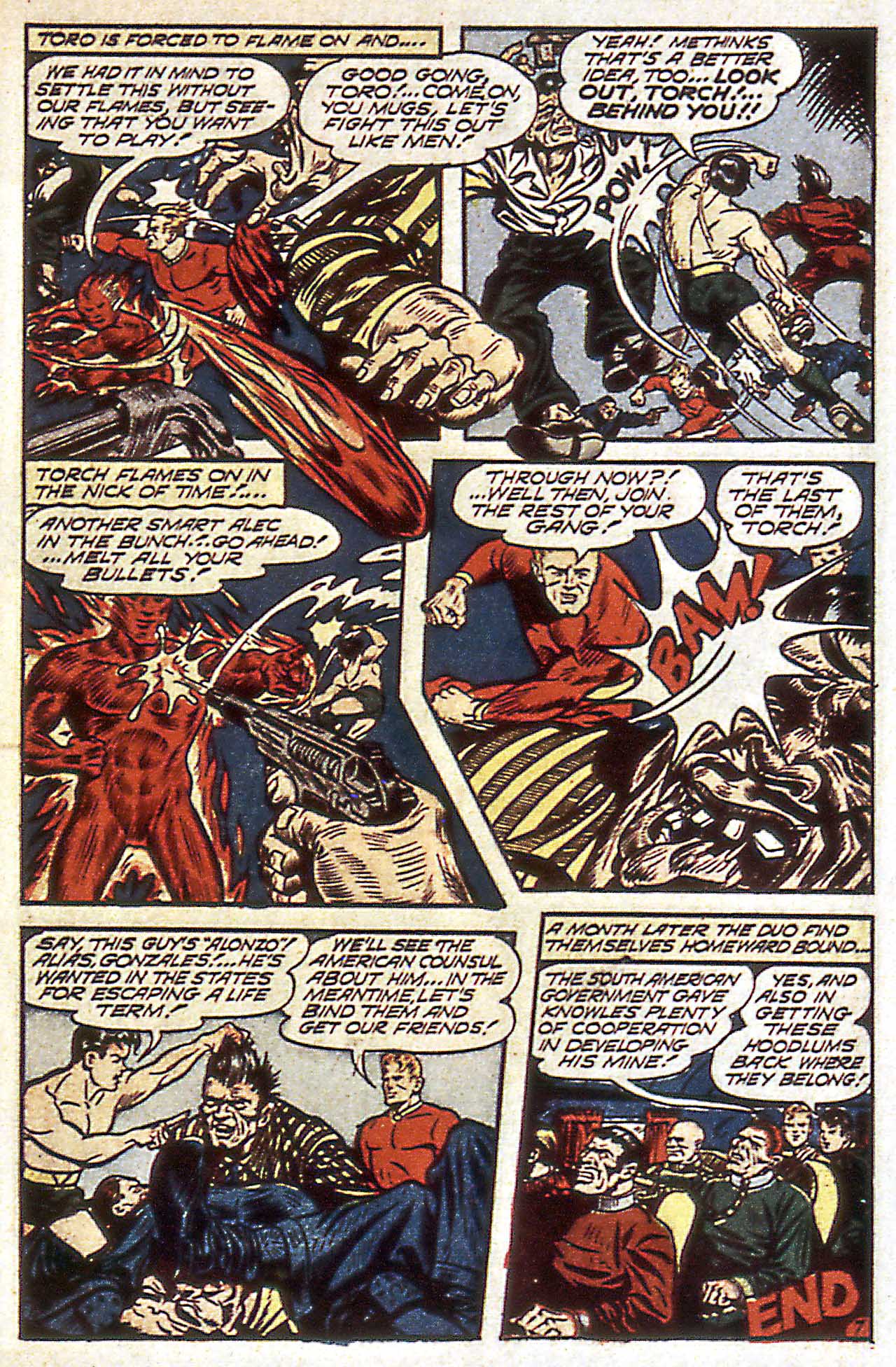 Read online The Human Torch (1940) comic -  Issue #18 - 20