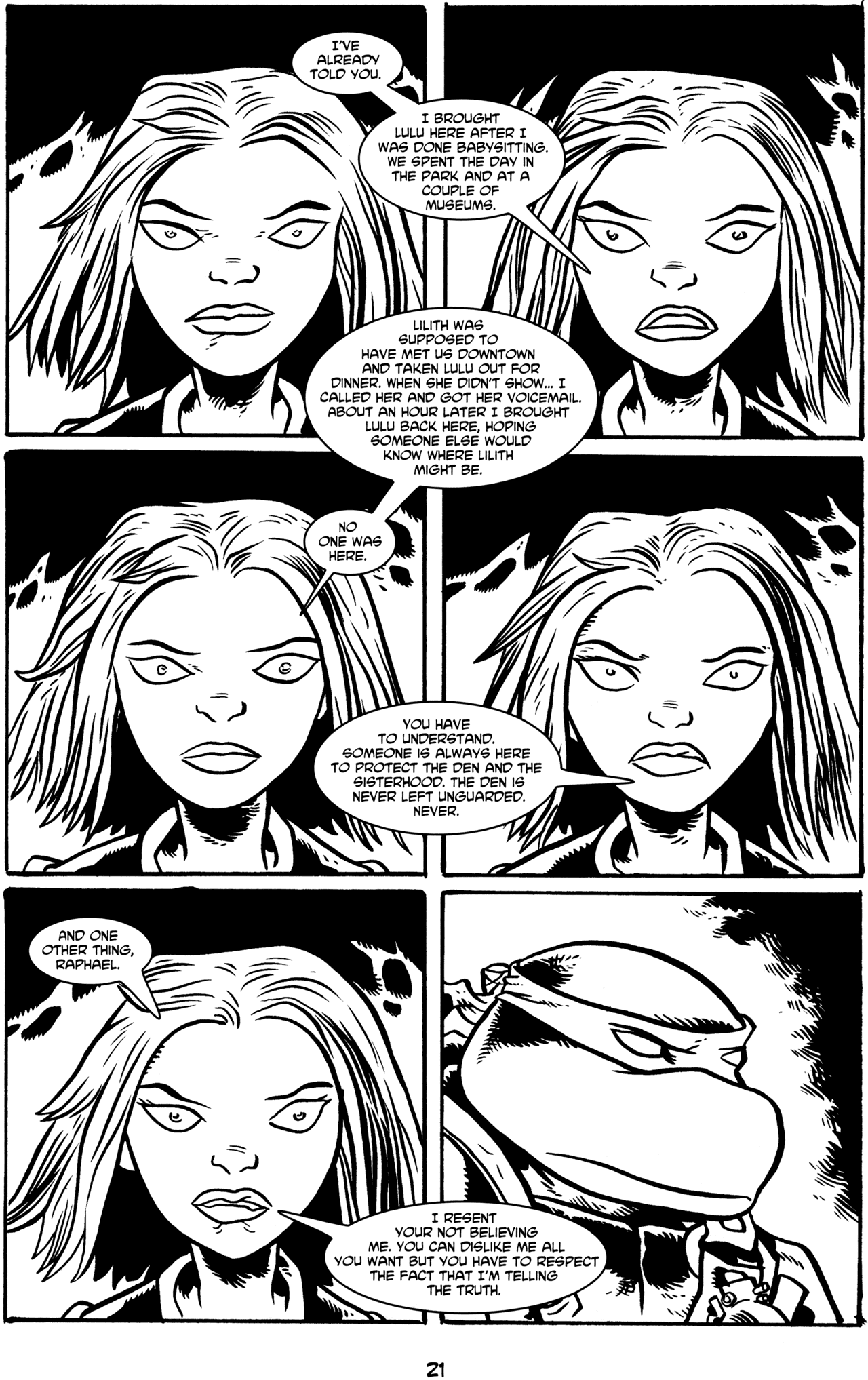 Read online Raphael Bad Moon Rising comic -  Issue #2 - 22