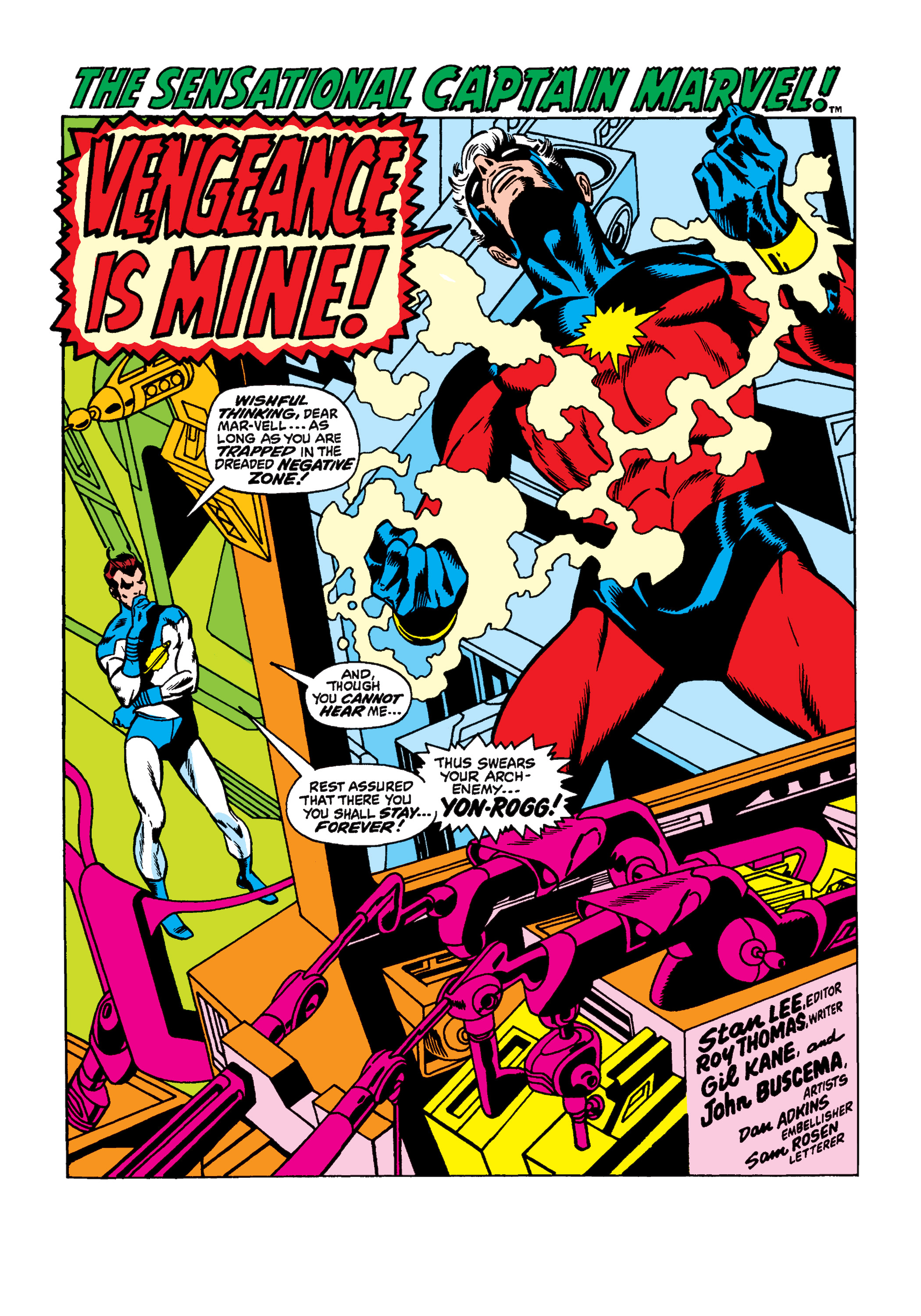 Read online Marvel Masterworks: Captain Marvel comic -  Issue # TPB 2 (Part 2) - 77