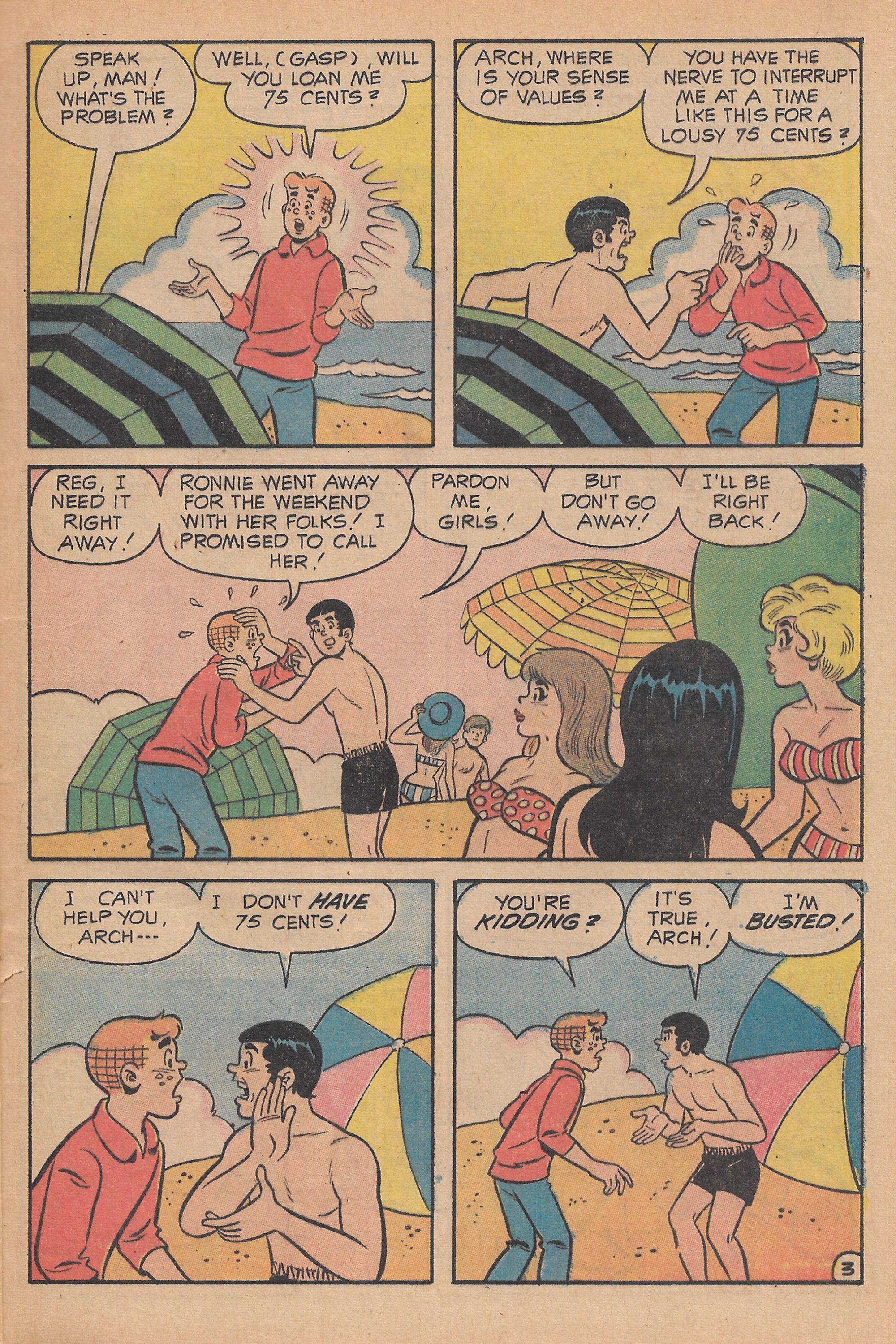 Read online Reggie and Me (1966) comic -  Issue #50 - 31