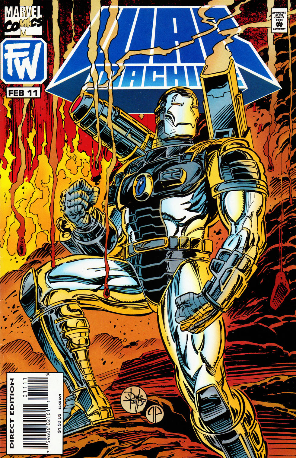 Read online War Machine (1994) comic -  Issue #11 - 1