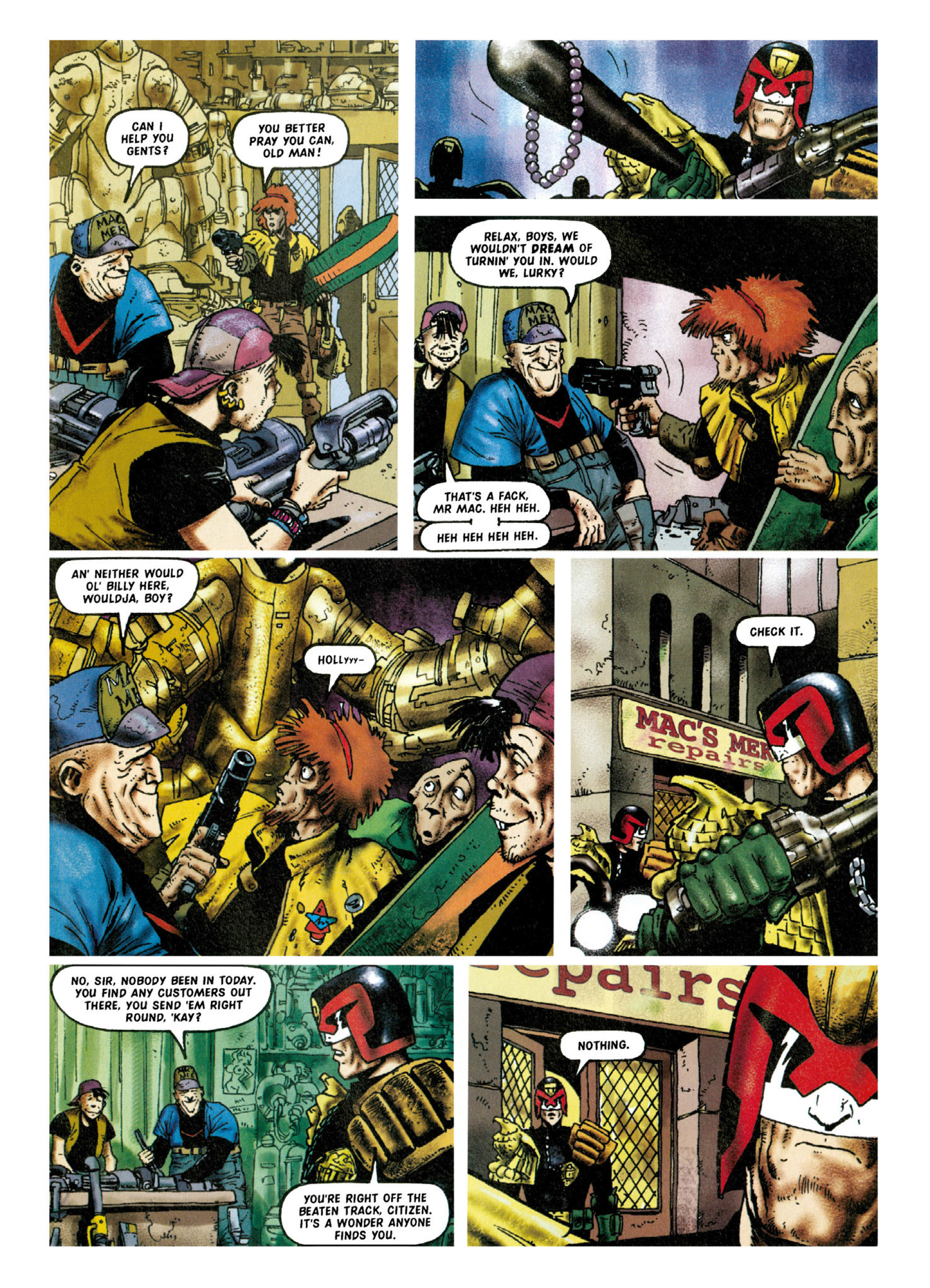 Read online Judge Dredd: The Complete Case Files comic -  Issue # TPB 28 - 120