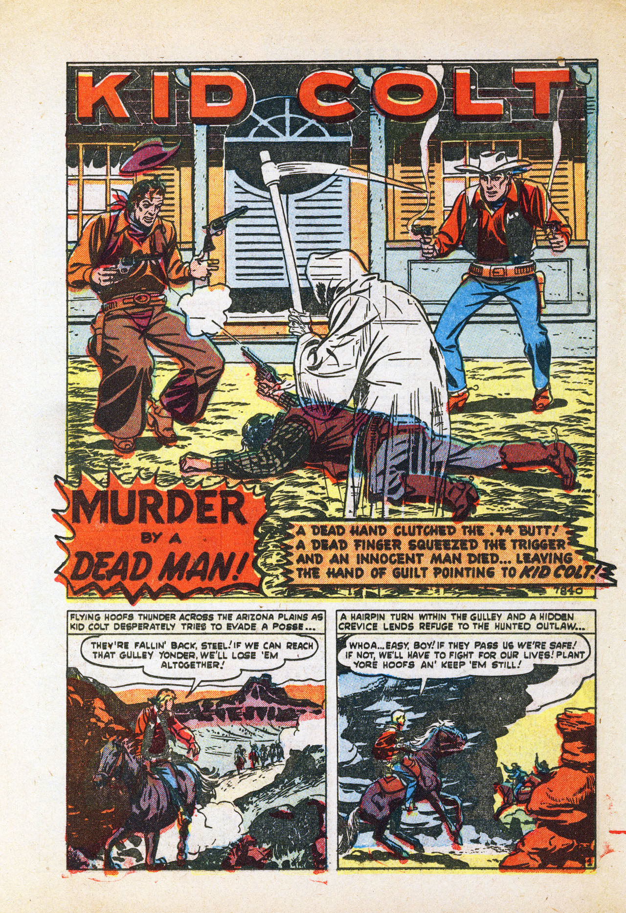 Read online Kid Colt Outlaw comic -  Issue #13 - 26