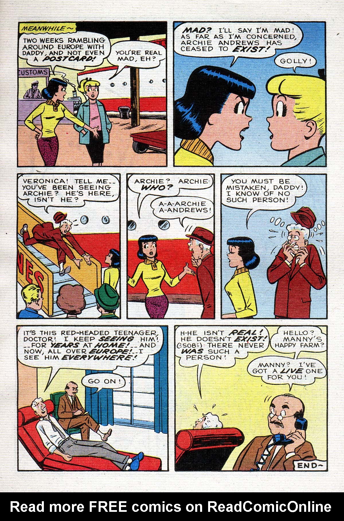 Read online Betty and Veronica Digest Magazine comic -  Issue #54 - 46