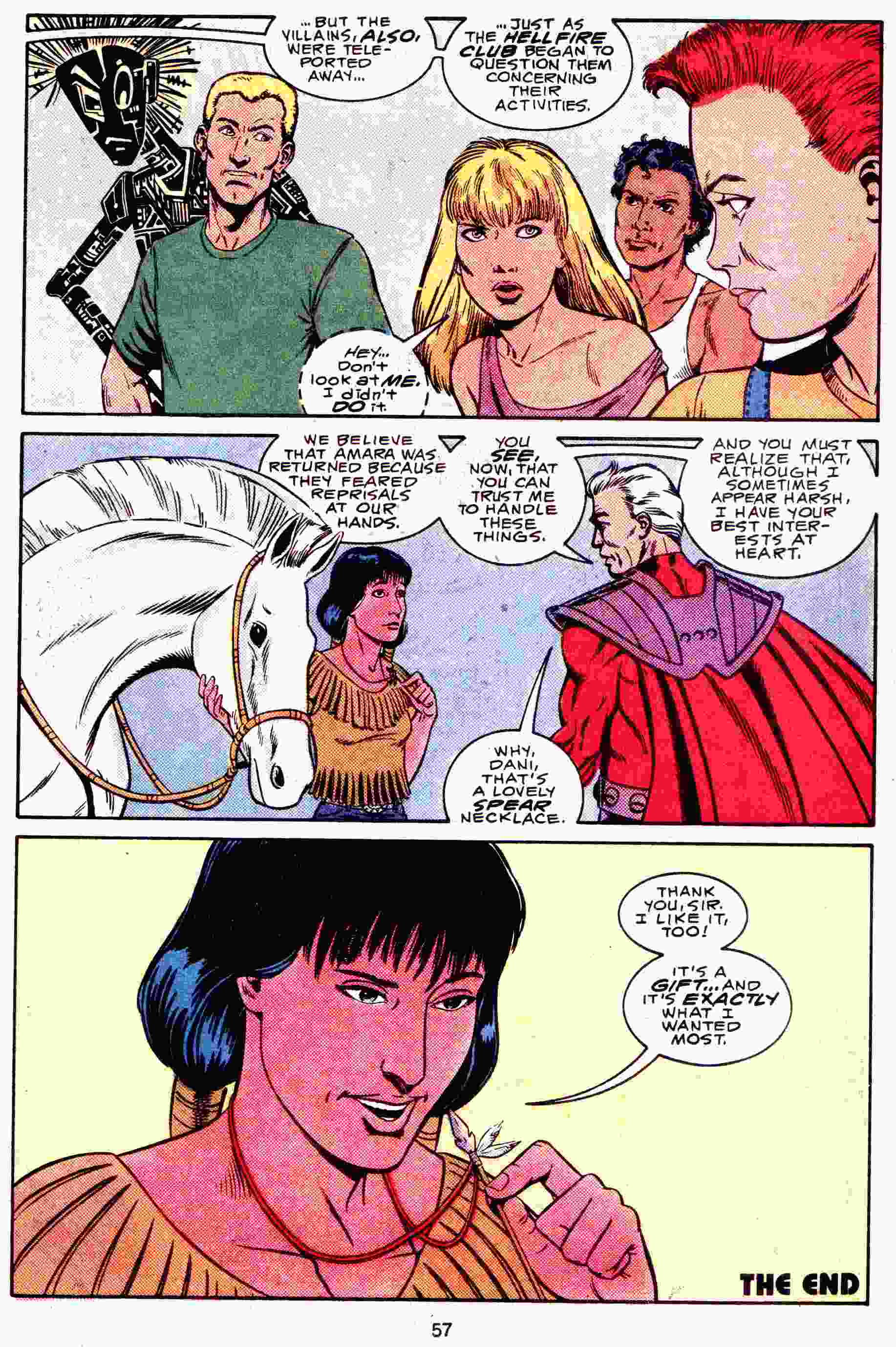 Read online The New Mutants comic -  Issue # _Annual 4 - 51