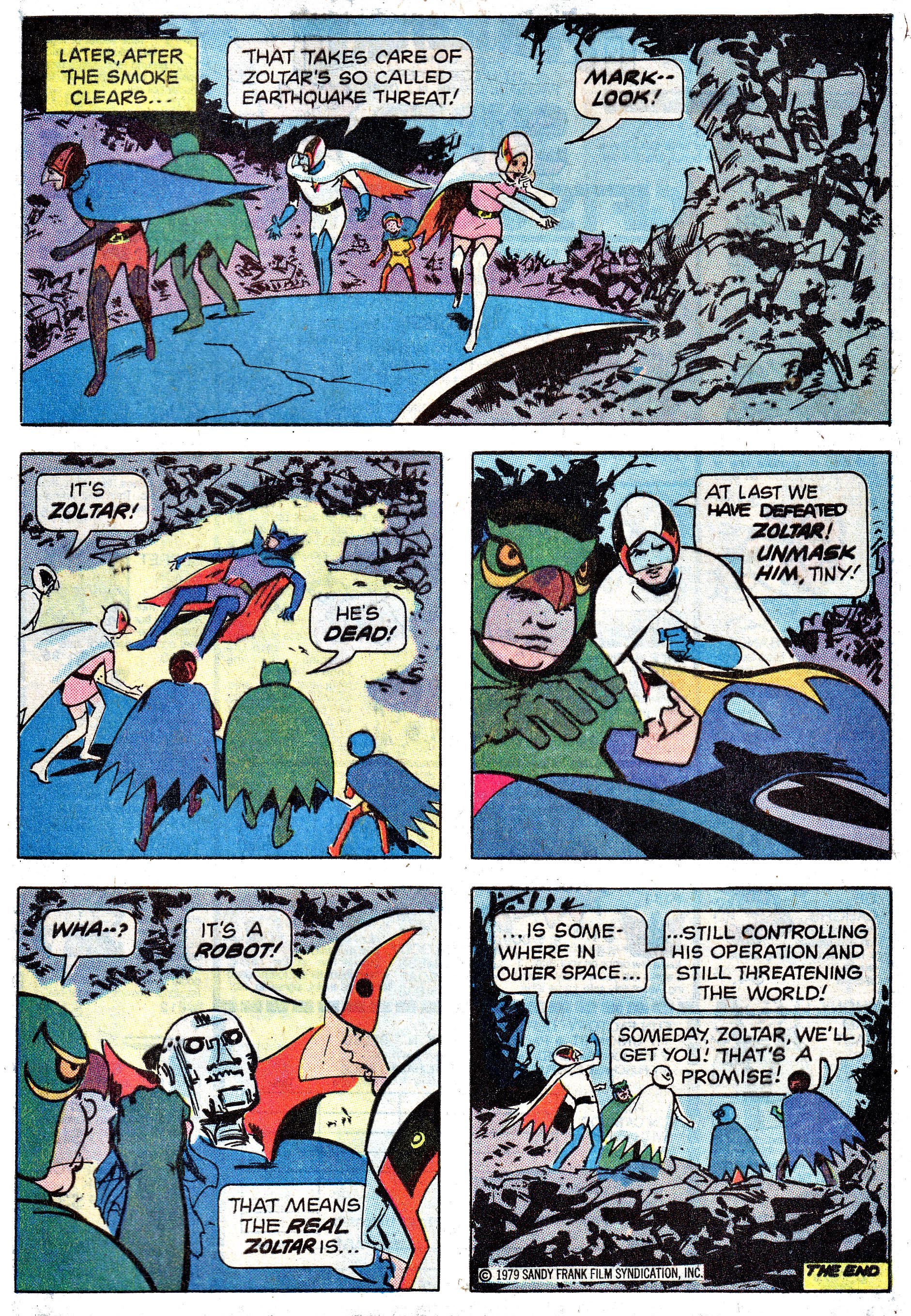 Read online Battle of the Planets (1979) comic -  Issue #4 - 23