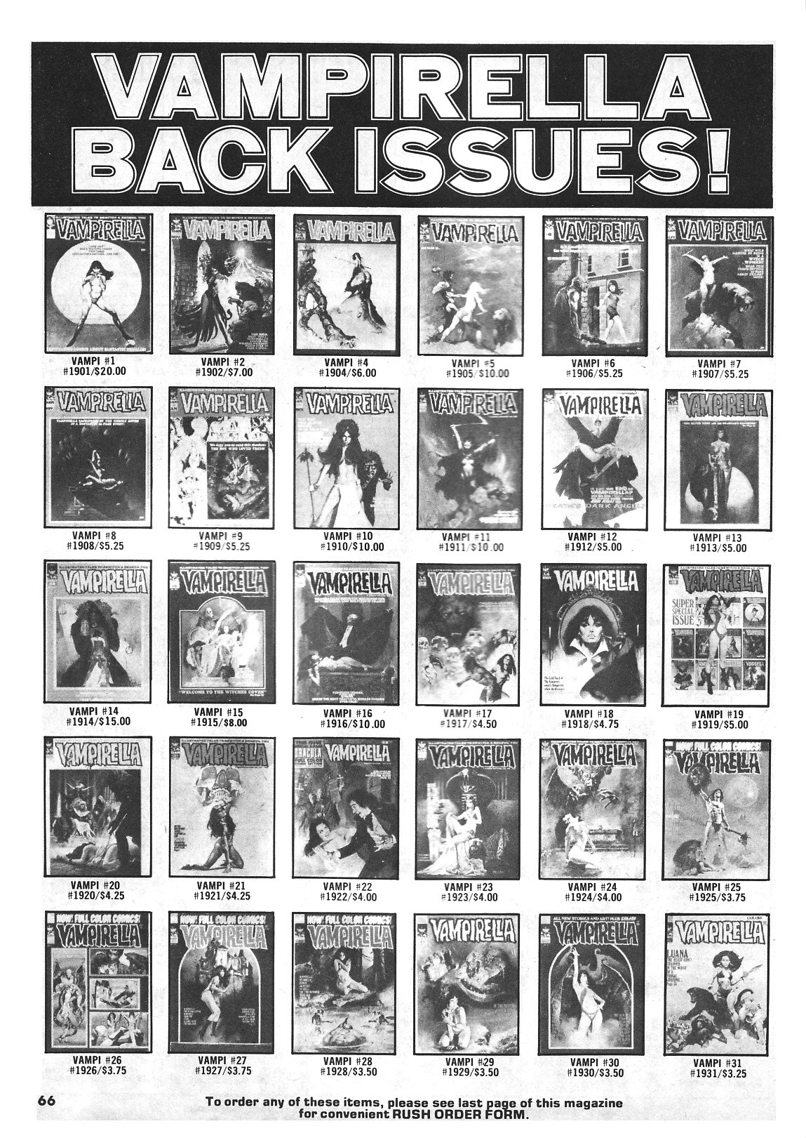 Read online Vampirella (1969) comic -  Issue #65 - 66