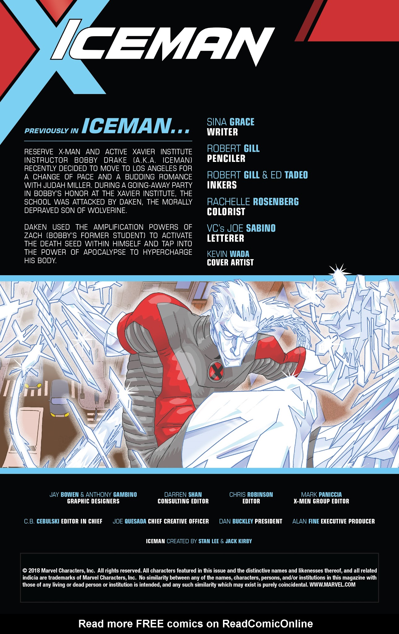 Read online Iceman (2017) comic -  Issue #10 - 2