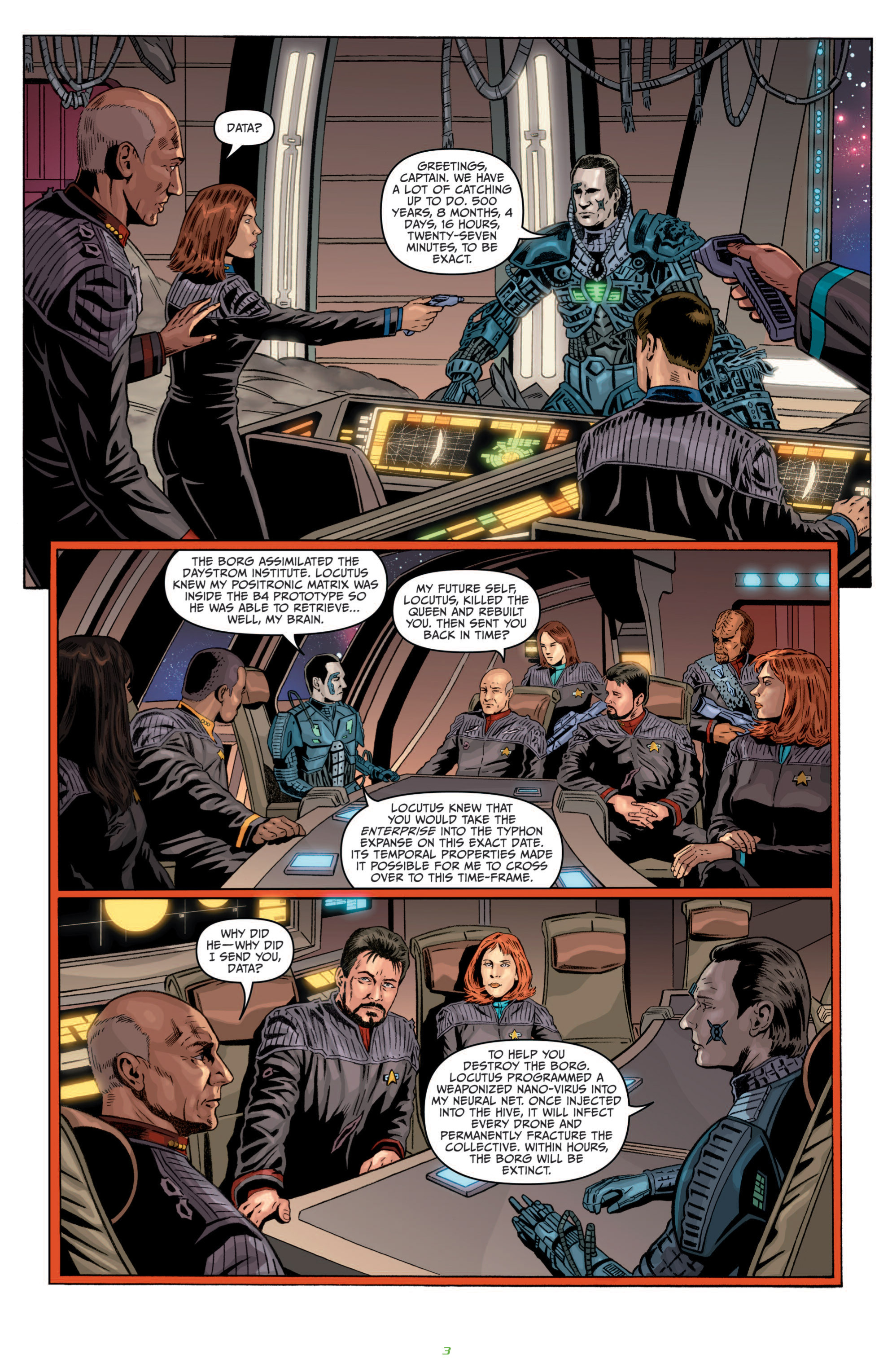 Read online Star Trek: The Next Generation - Hive comic -  Issue #4 - 6