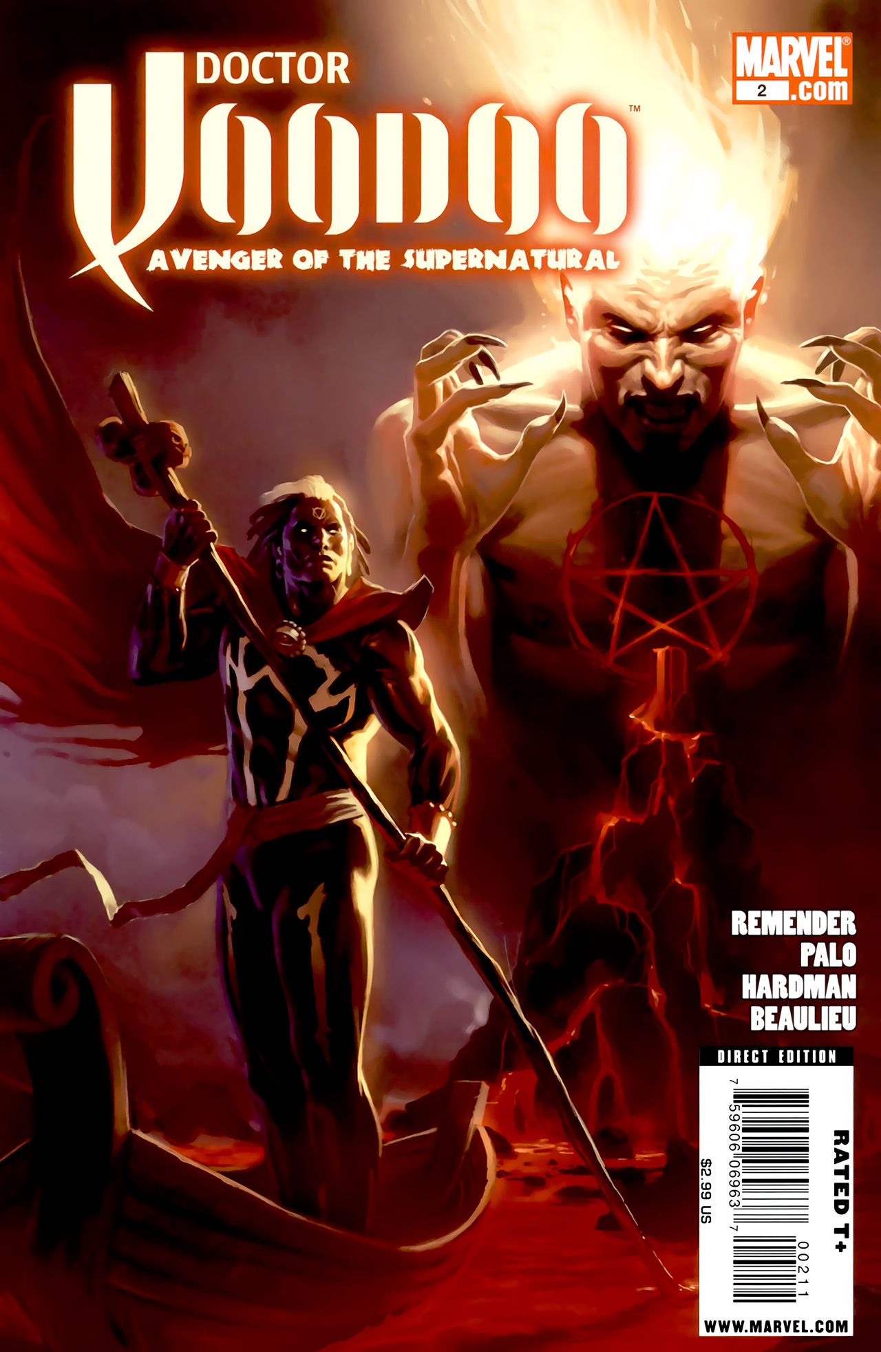 Read online Doctor Voodoo: Avenger of the Supernatural comic -  Issue #2 - 1