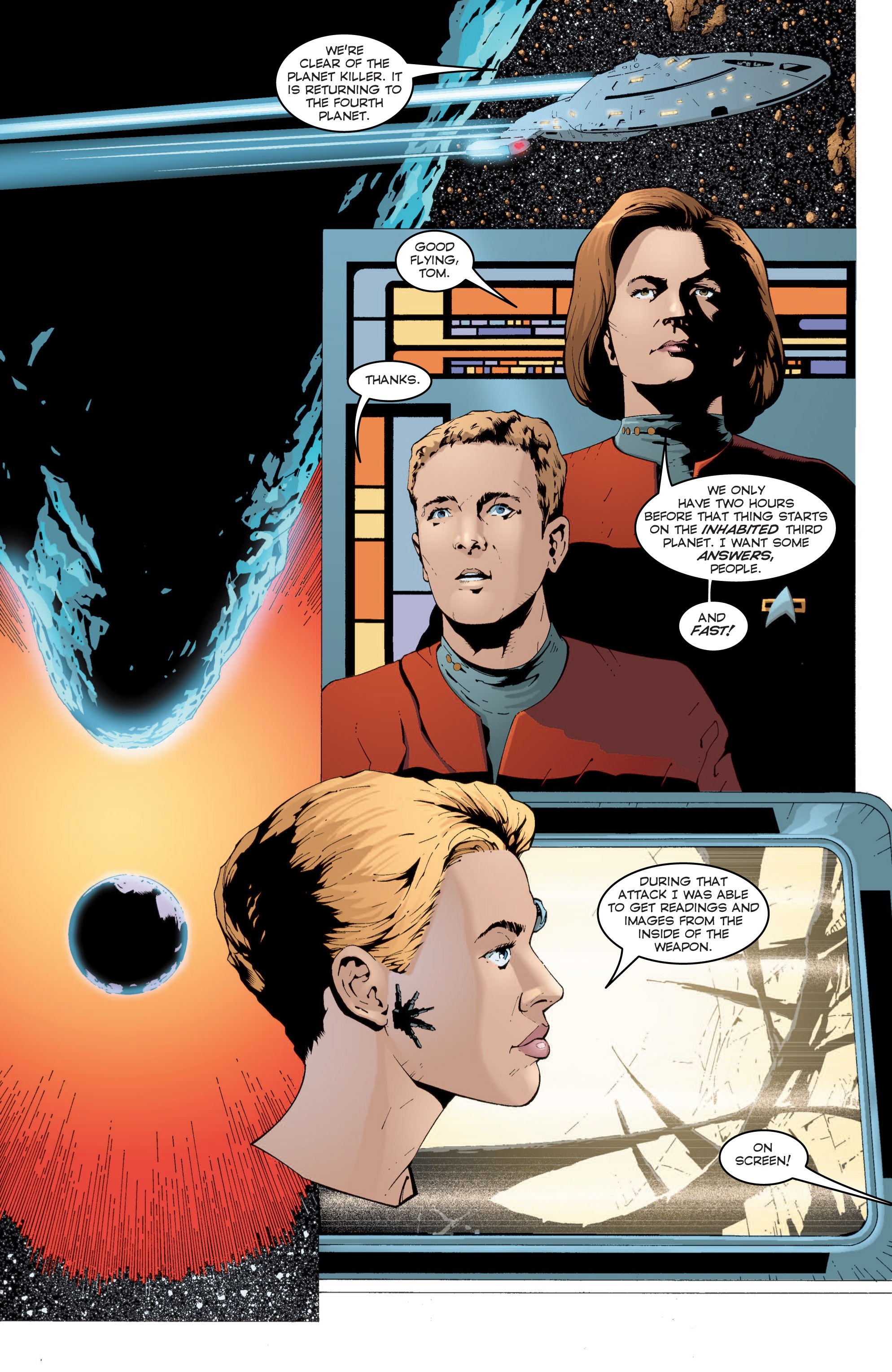 Read online Star Trek: Voyager--Encounters with the Unknown comic -  Issue # TPB - 182