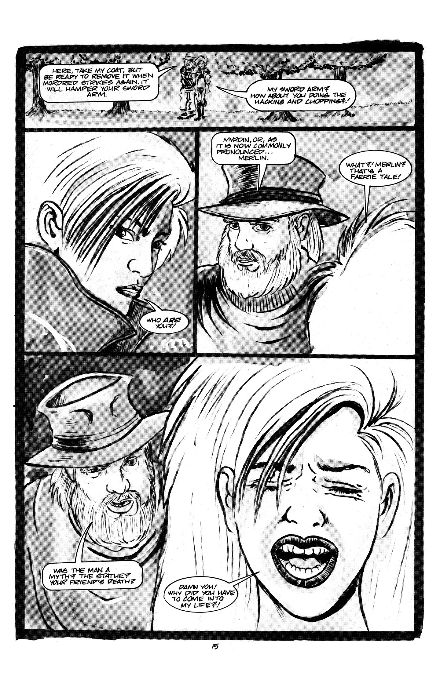 Read online Pendragon comic -  Issue #2 - 18