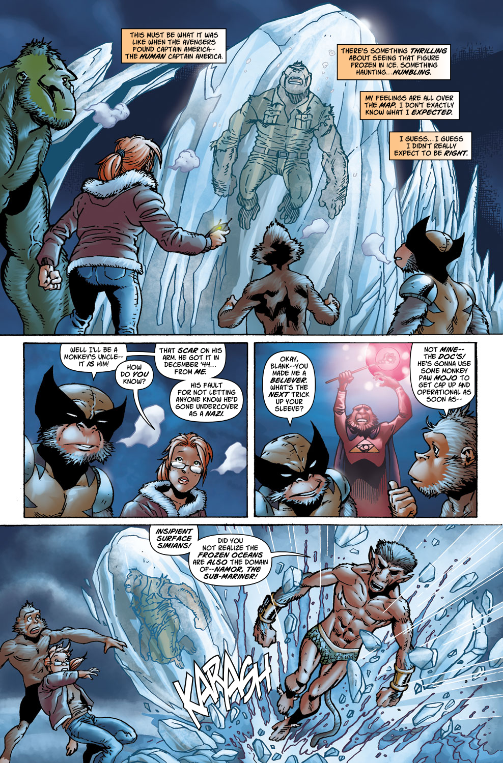 Read online Marvel Apes comic -  Issue #3 - 21