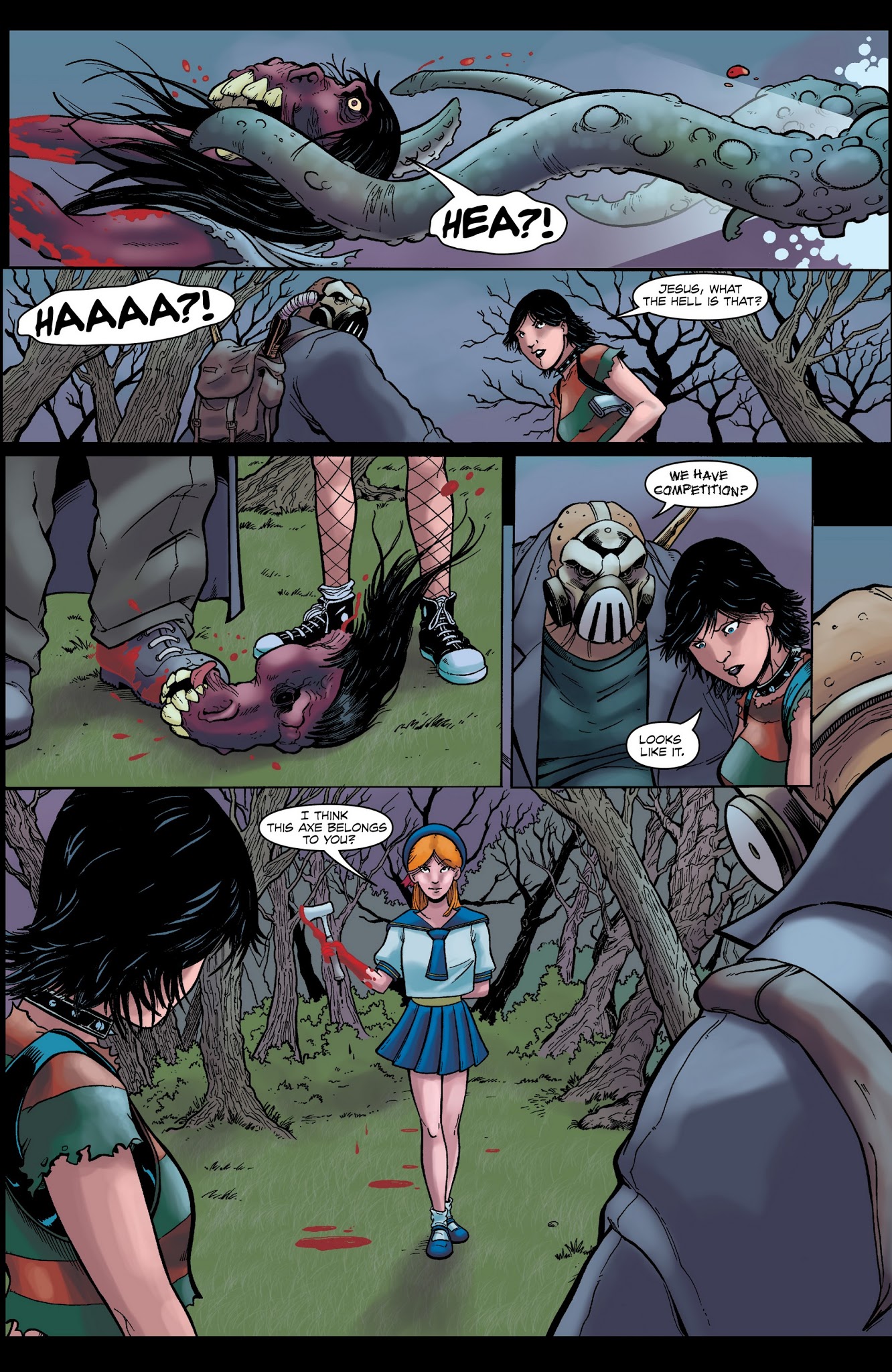 Read online Hack/Slash Omnibus comic -  Issue # TPB 3 - 385