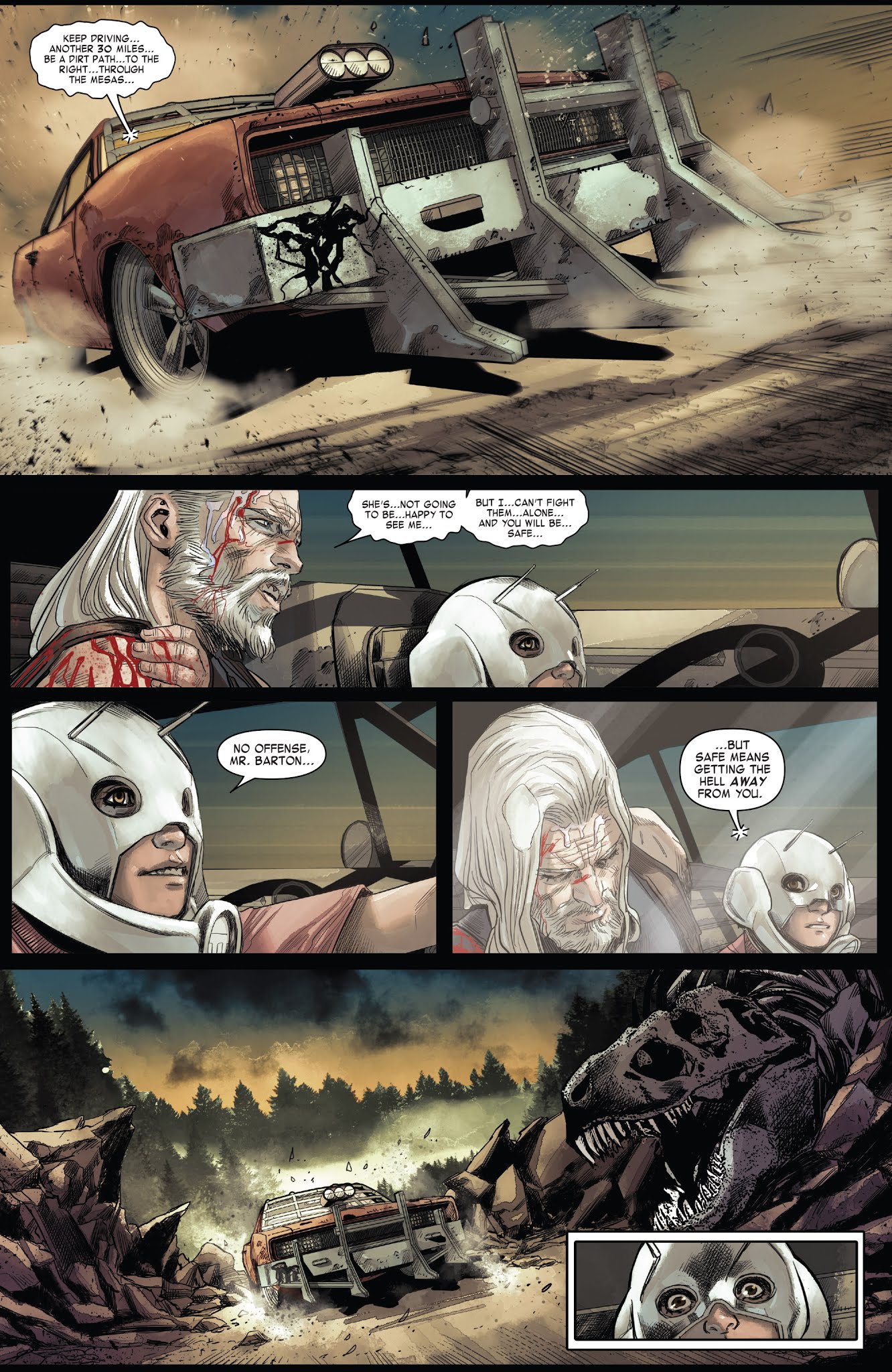 Read online Old Man Hawkeye comic -  Issue #5 - 18