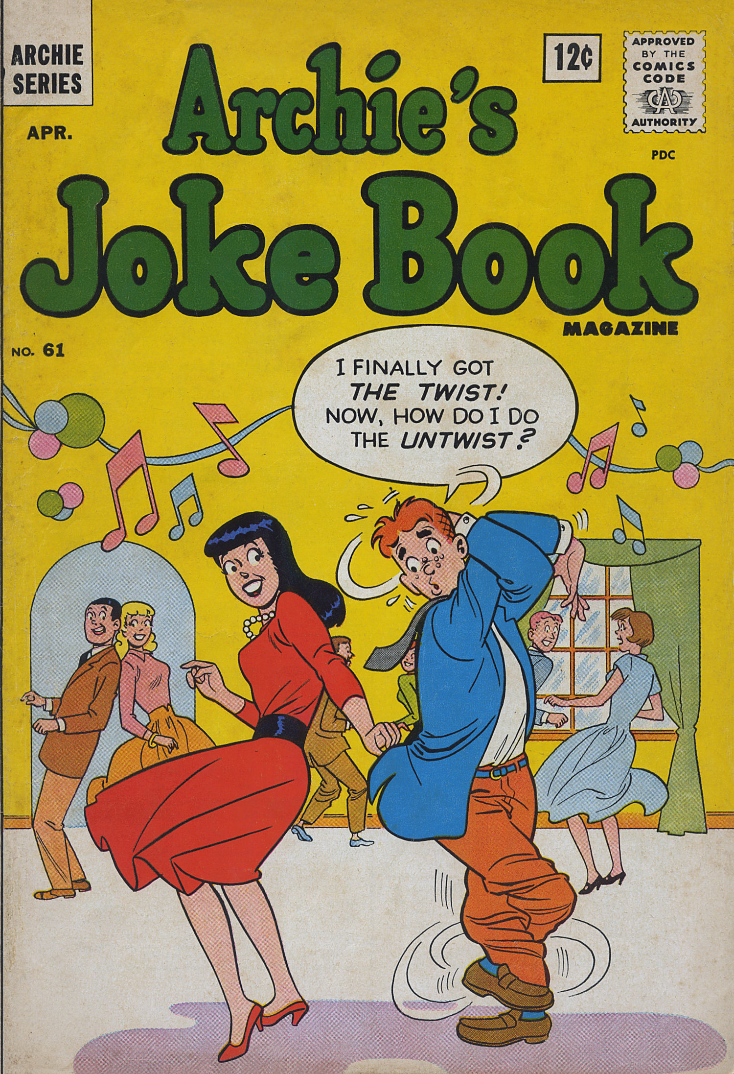 Read online Archie's Joke Book Magazine comic -  Issue #61 - 1