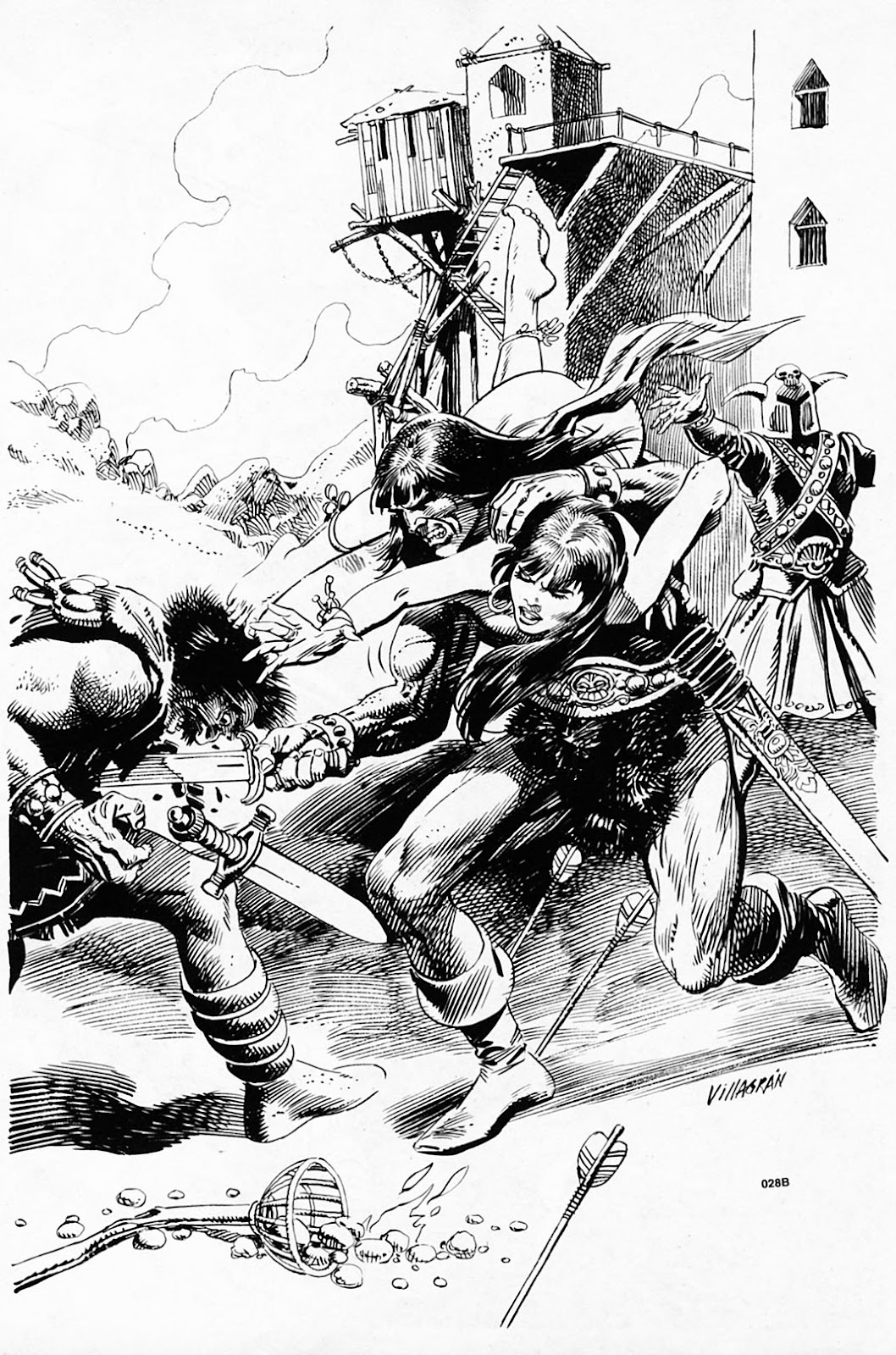 The Savage Sword Of Conan issue 186 - Page 54