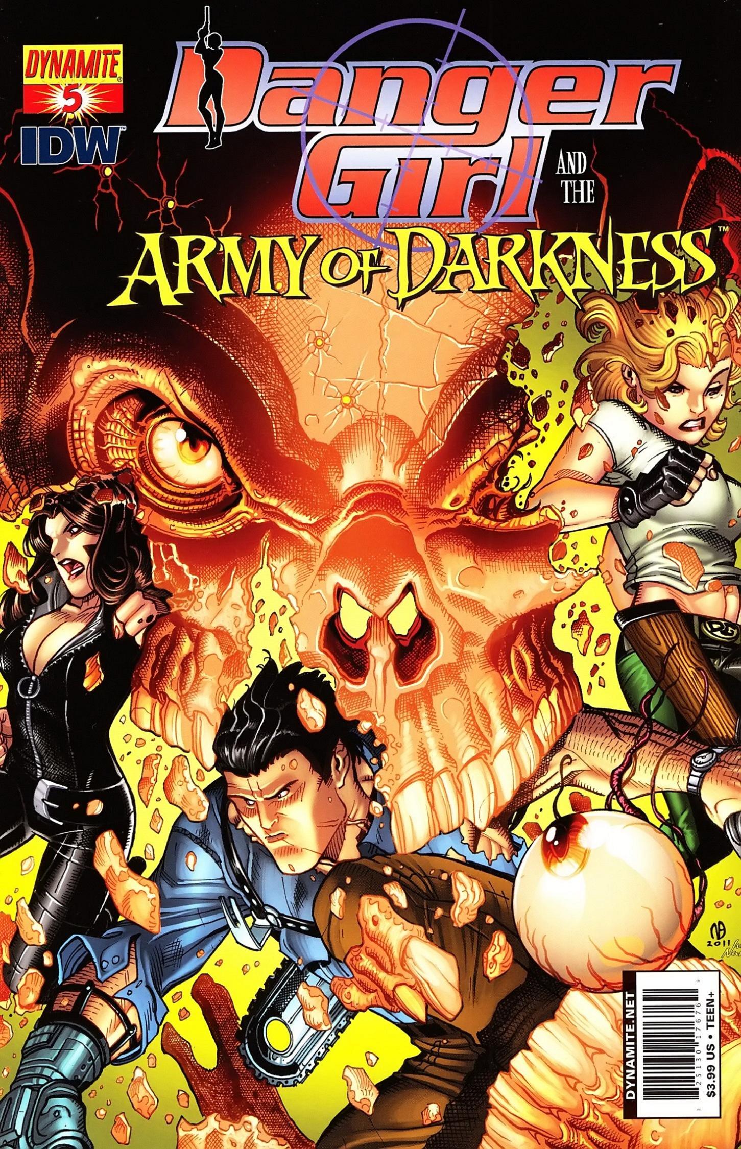 Read online Danger Girl and the Army of Darkness comic -  Issue #5 - 2