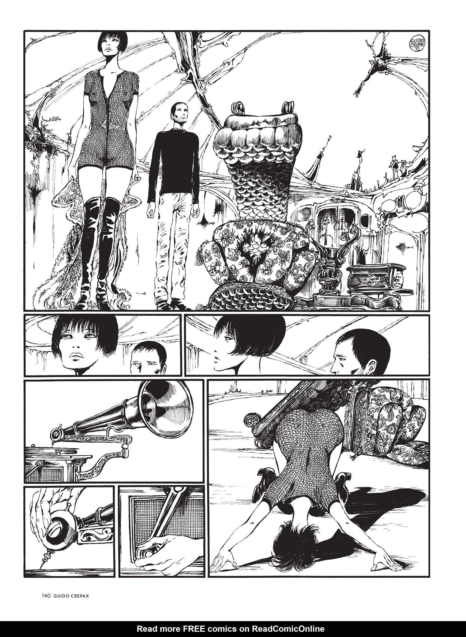 Read online The Complete Crepax comic -  Issue # TPB 3 - 132