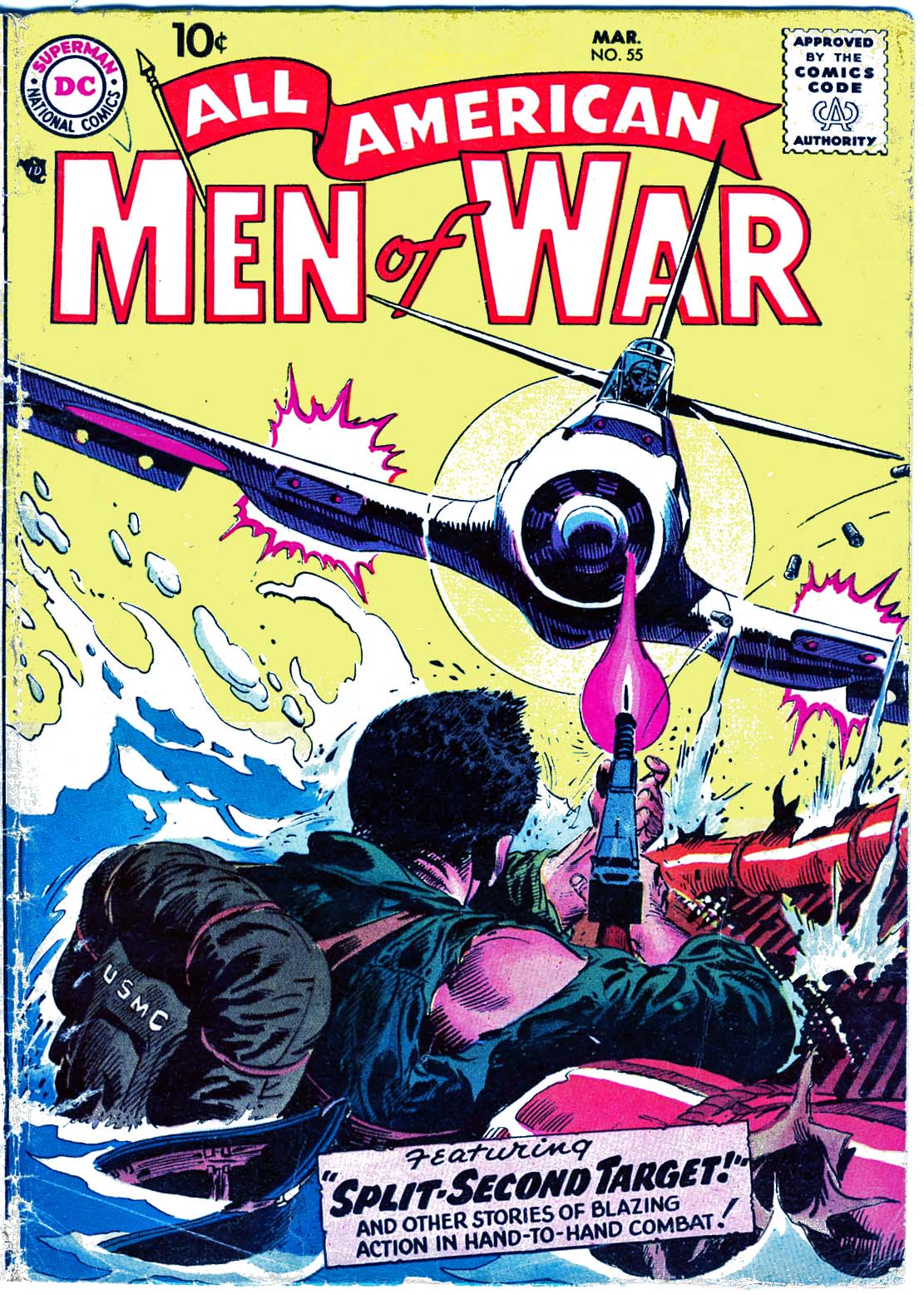 Read online All-American Men of War comic -  Issue #55 - 1