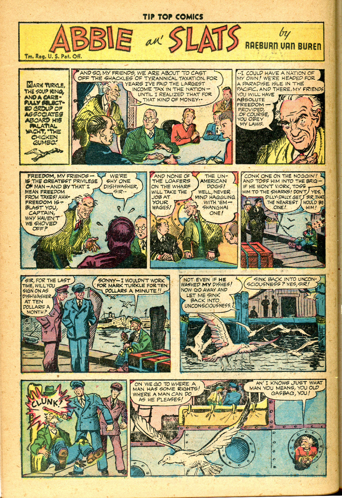 Read online Tip Top Comics comic -  Issue #144 - 34