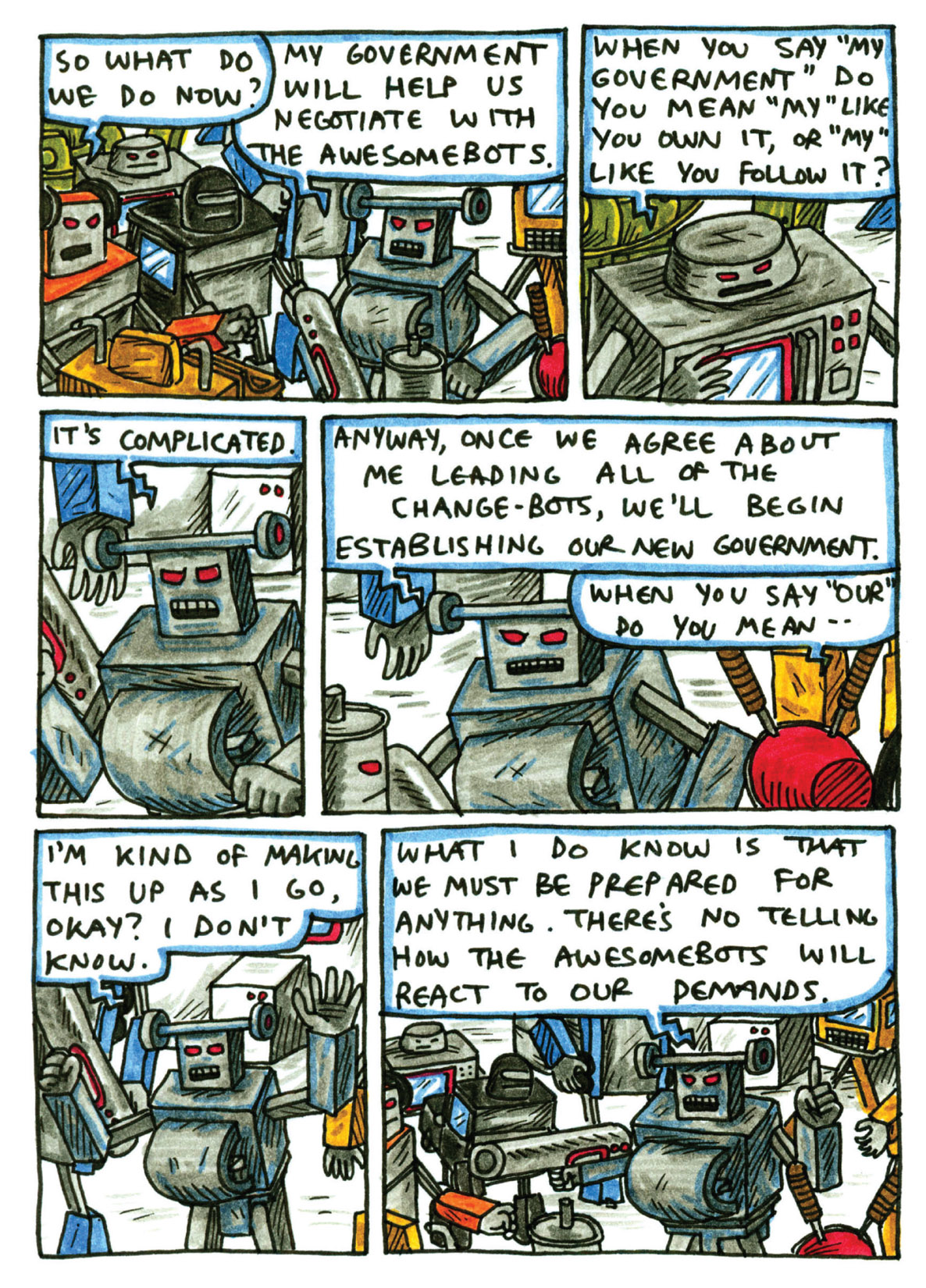 Read online Incredible Change-Bots comic -  Issue # TPB 2 - 95