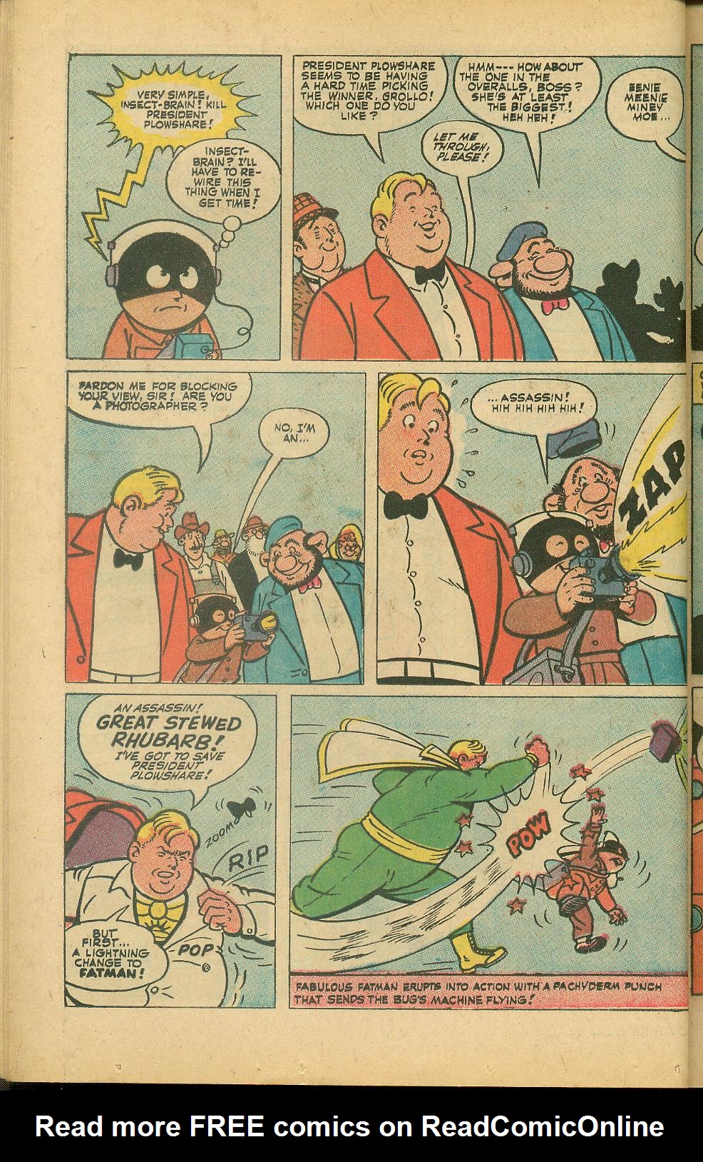 Read online Fatman, The Human Flying Saucer comic -  Issue #3 - 16