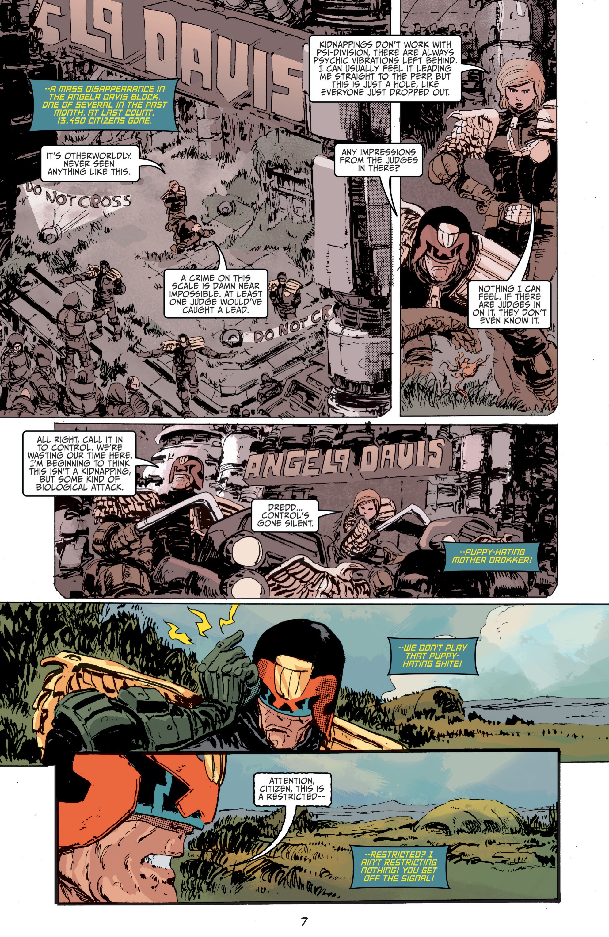 Read online Judge Dredd: Mega-City Zero comic -  Issue # TPB 1 - 7