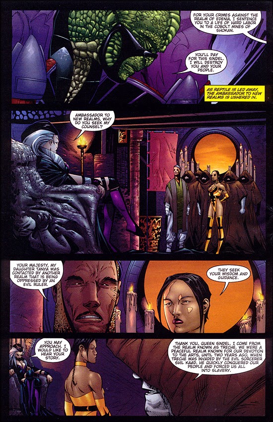 Read online Mortal Kombat 4 Limited Edition comic -  Issue # Full - 3