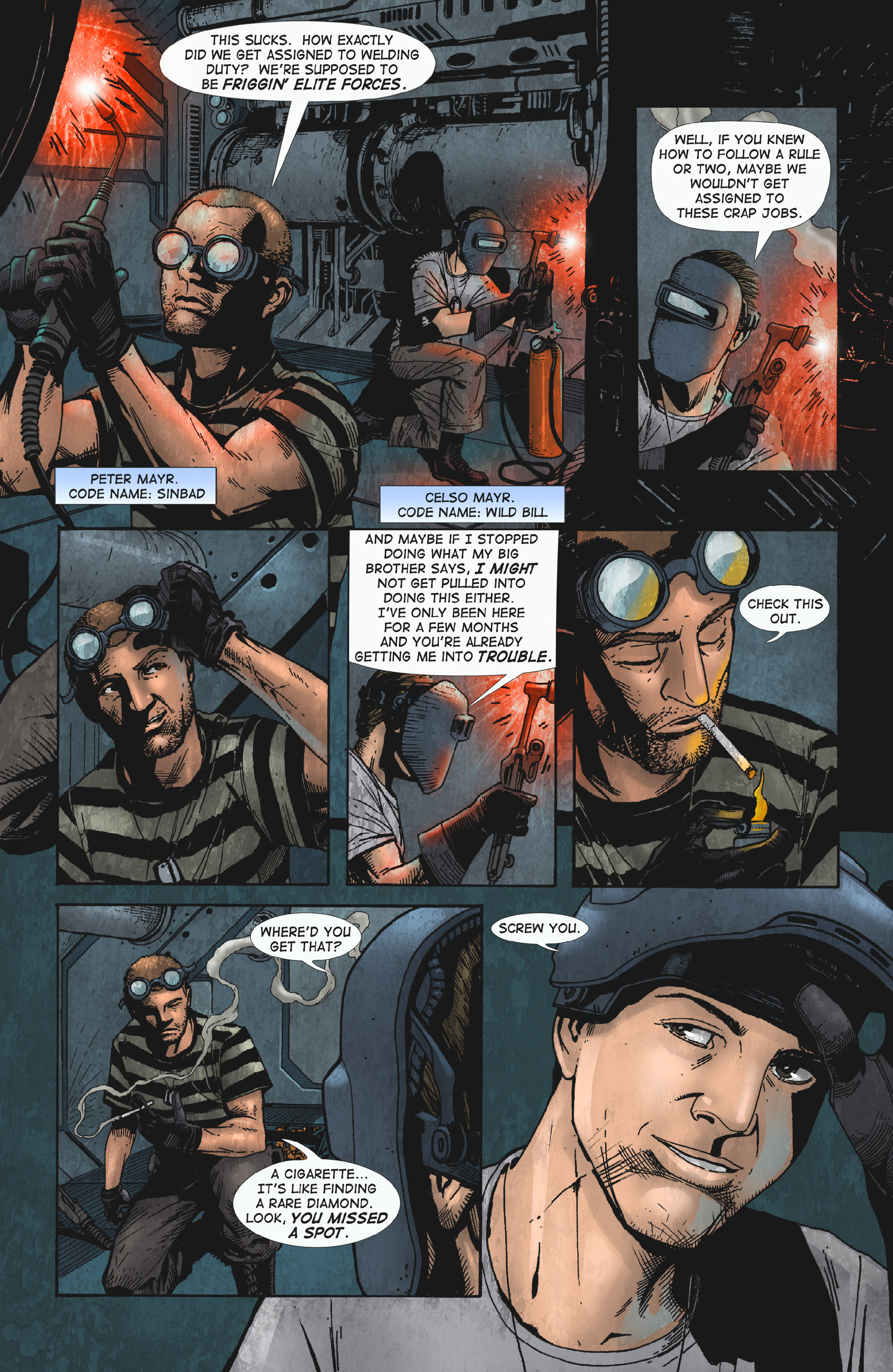 Read online The Heroes of Echo Company comic -  Issue #1 - 13