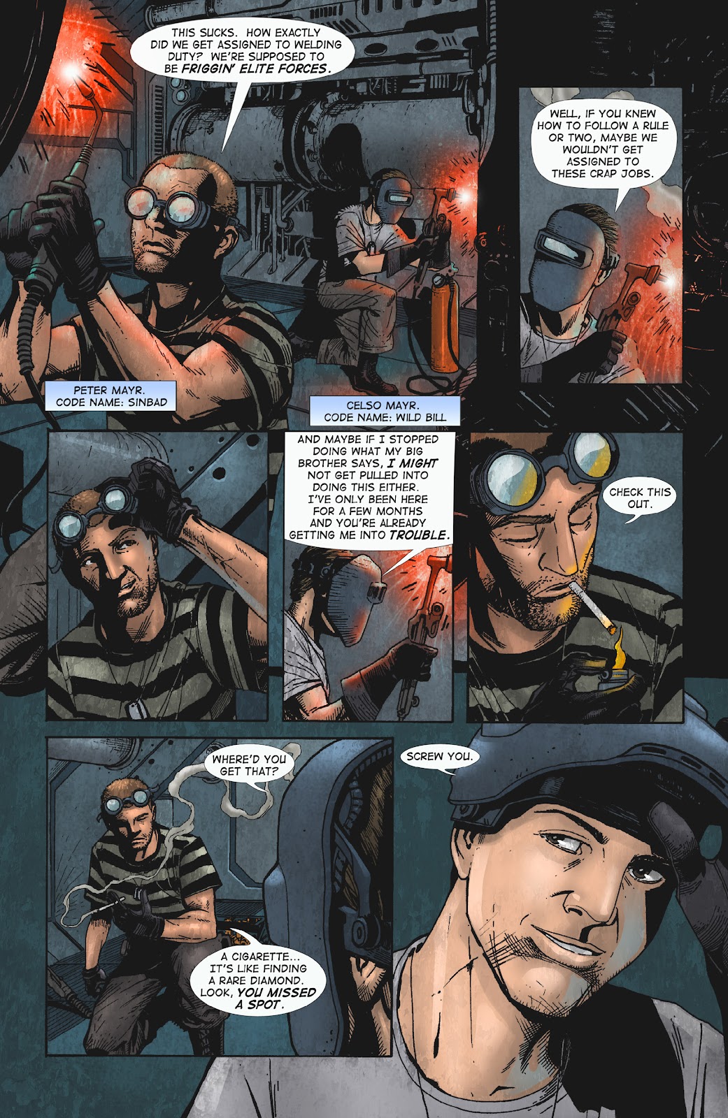 The Heroes of Echo Company issue 1 - Page 13
