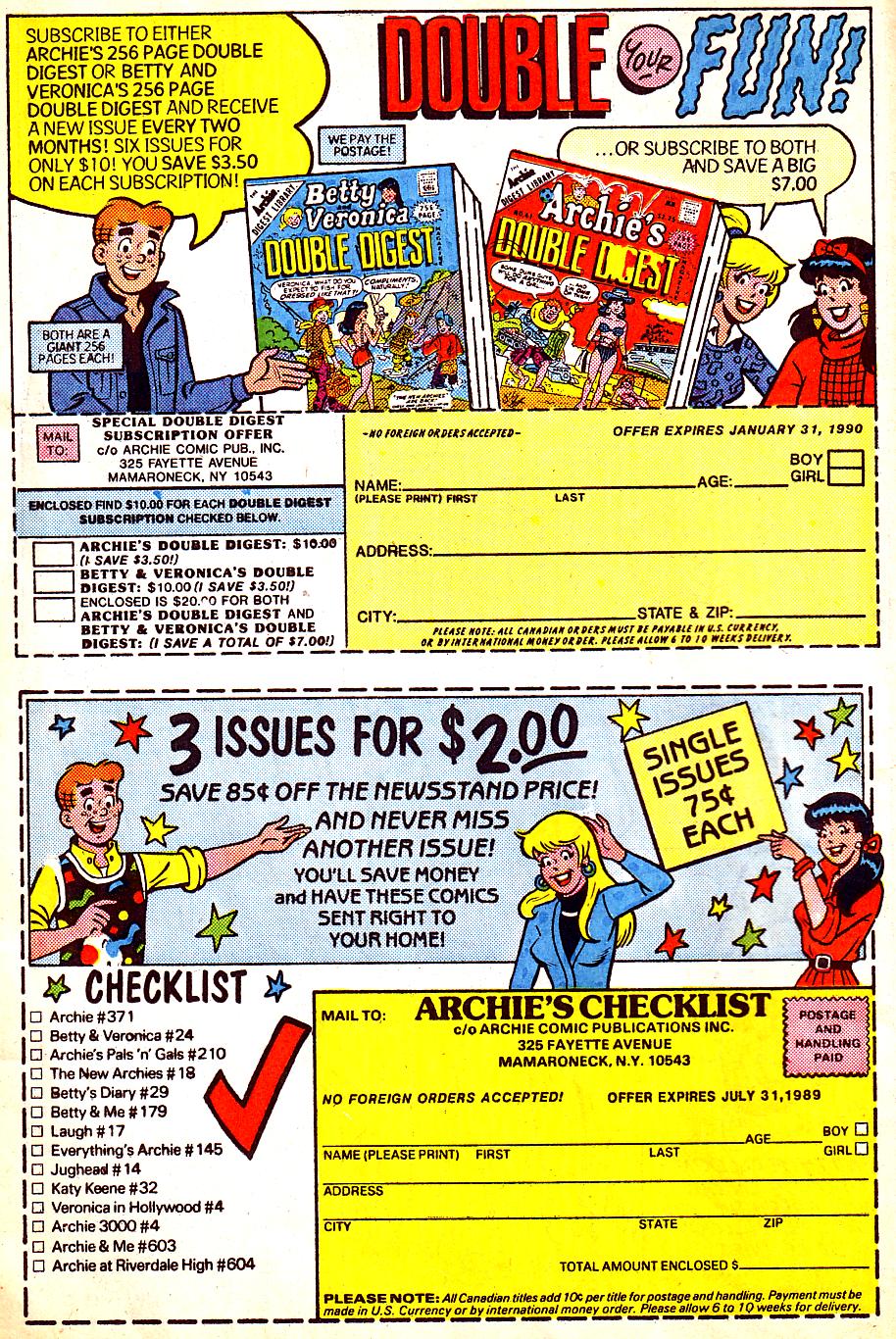 Read online Life With Archie (1958) comic -  Issue #274 - 12