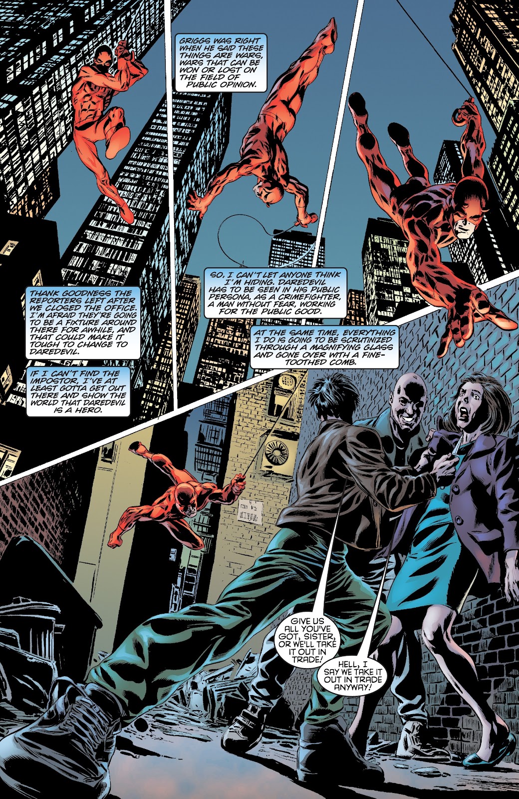 Marvel Knights Daredevil by Bendis, Jenkins, Gale & Mack: Unusual Suspects issue TPB (Part 2) - Page 100