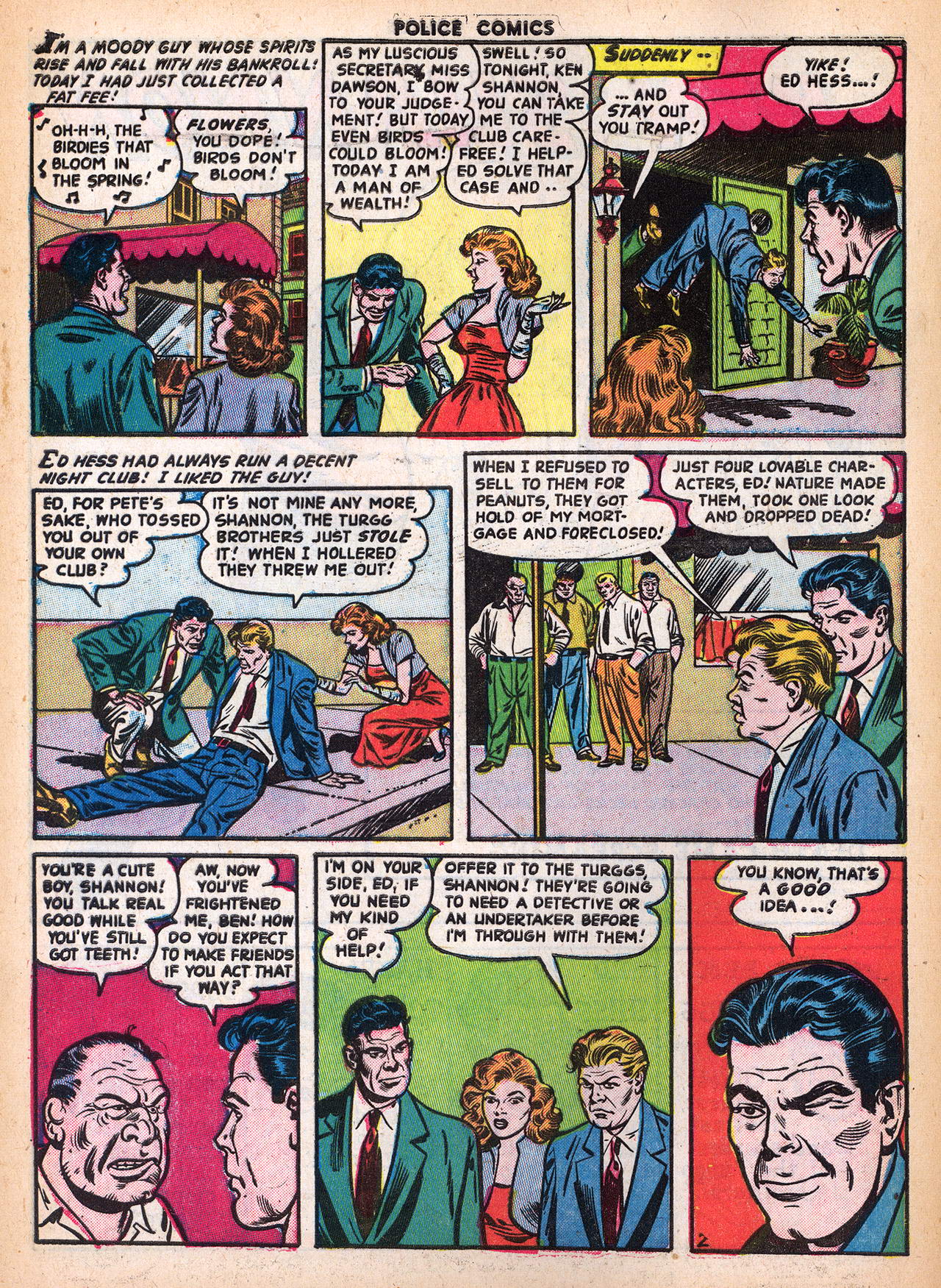 Read online Police Comics comic -  Issue #123 - 4