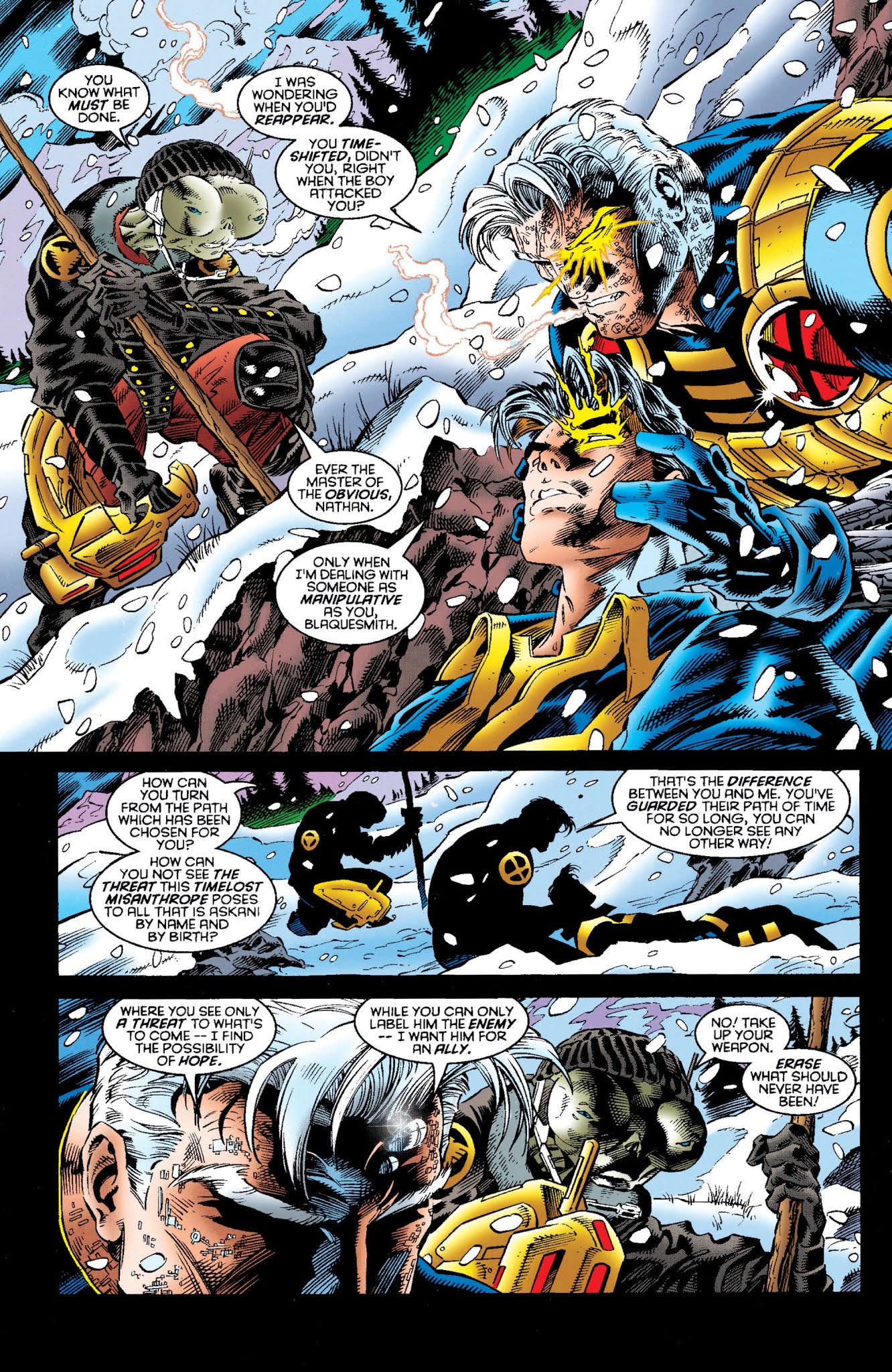 Read online Cable & X-Force: Onslaught Rising comic -  Issue # TPB - 206