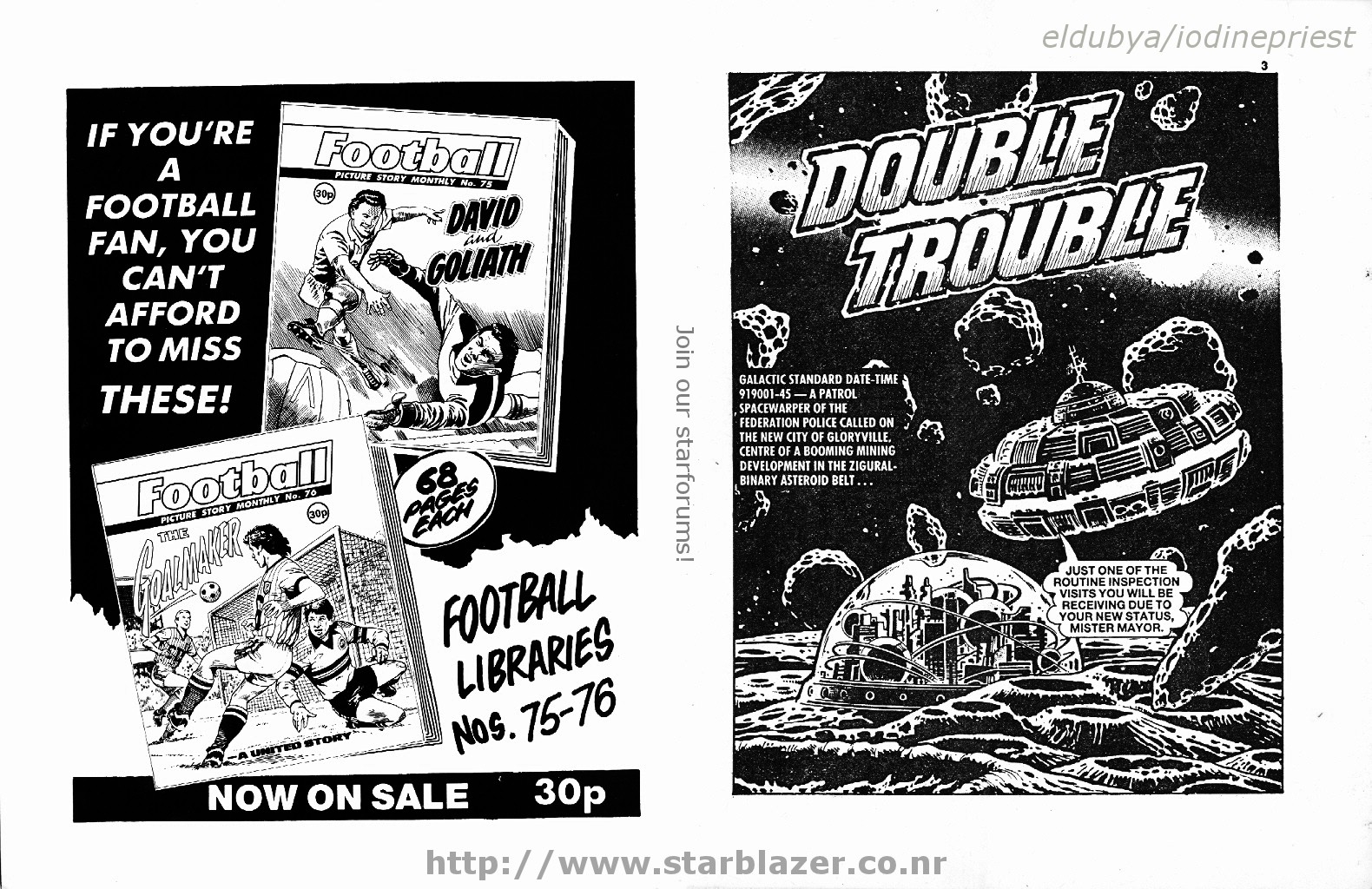 Read online Starblazer comic -  Issue #244 - 3