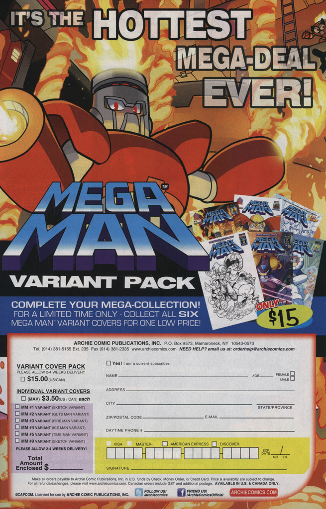 Read online Mega Man comic -  Issue #14 - 19